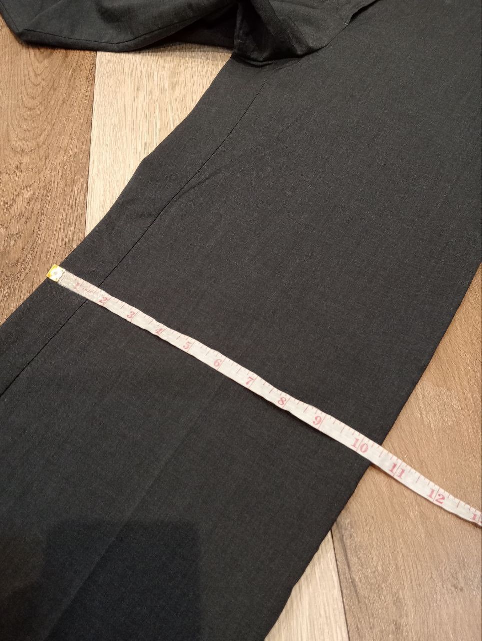 Prada PRADA MILANO WIDE LEG PANTS - SIZE 36 DARK GREY Size 25" / US 0 / IT 36 - 23 Thumbnail