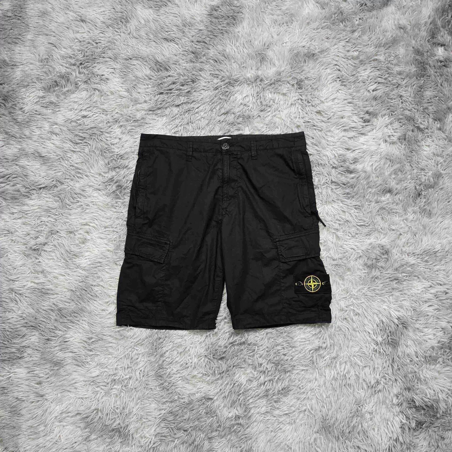 Stone Island Stone Island Black Shorts Designer Size US 30 / EU 46 - 1 Thumbnail