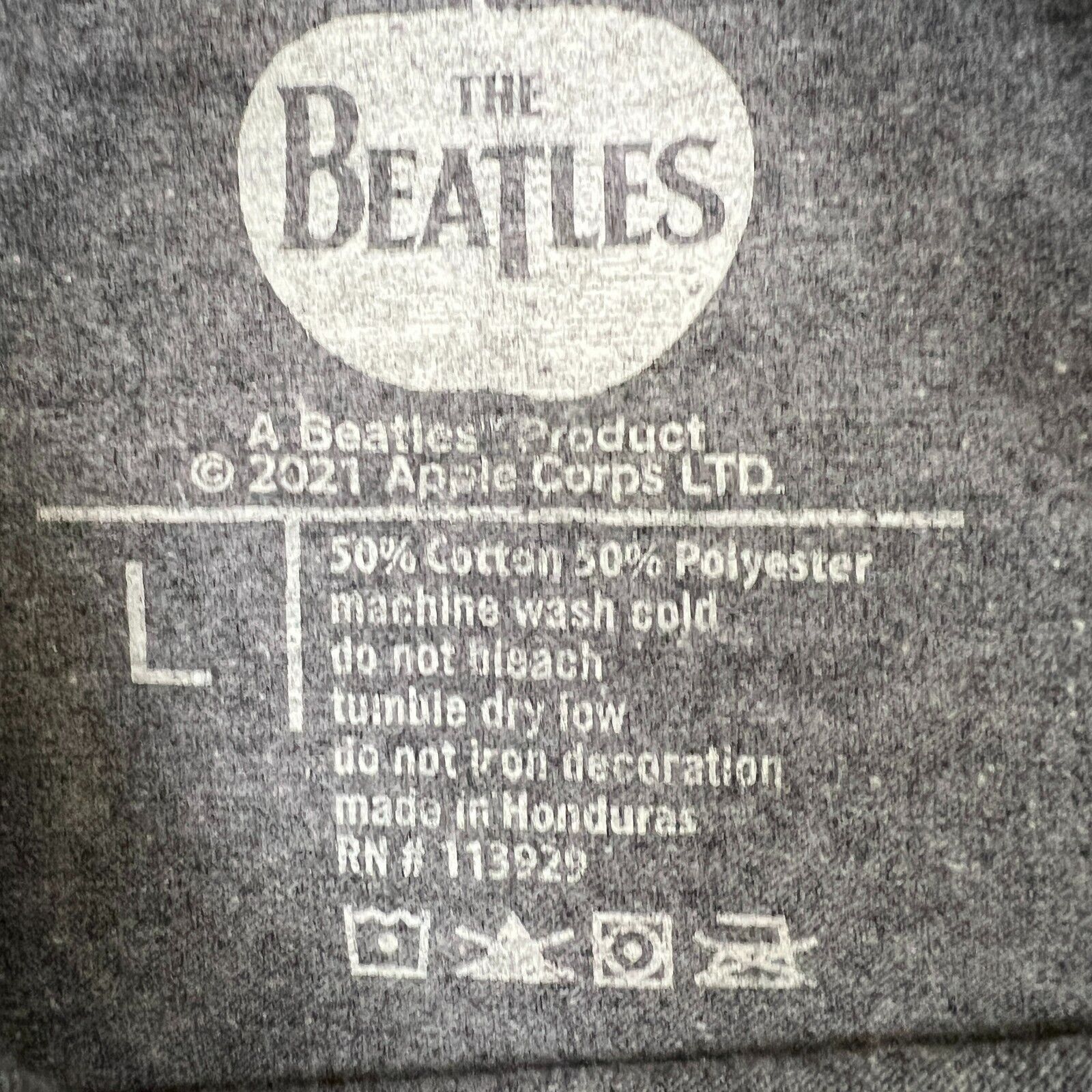 Apple × Band Tees × Vintage 2021 The Beatles Let It Be T Shirt Band Short Sleeve Tee Size US L / EU 52-54 / 3 - 5 Thumbnail