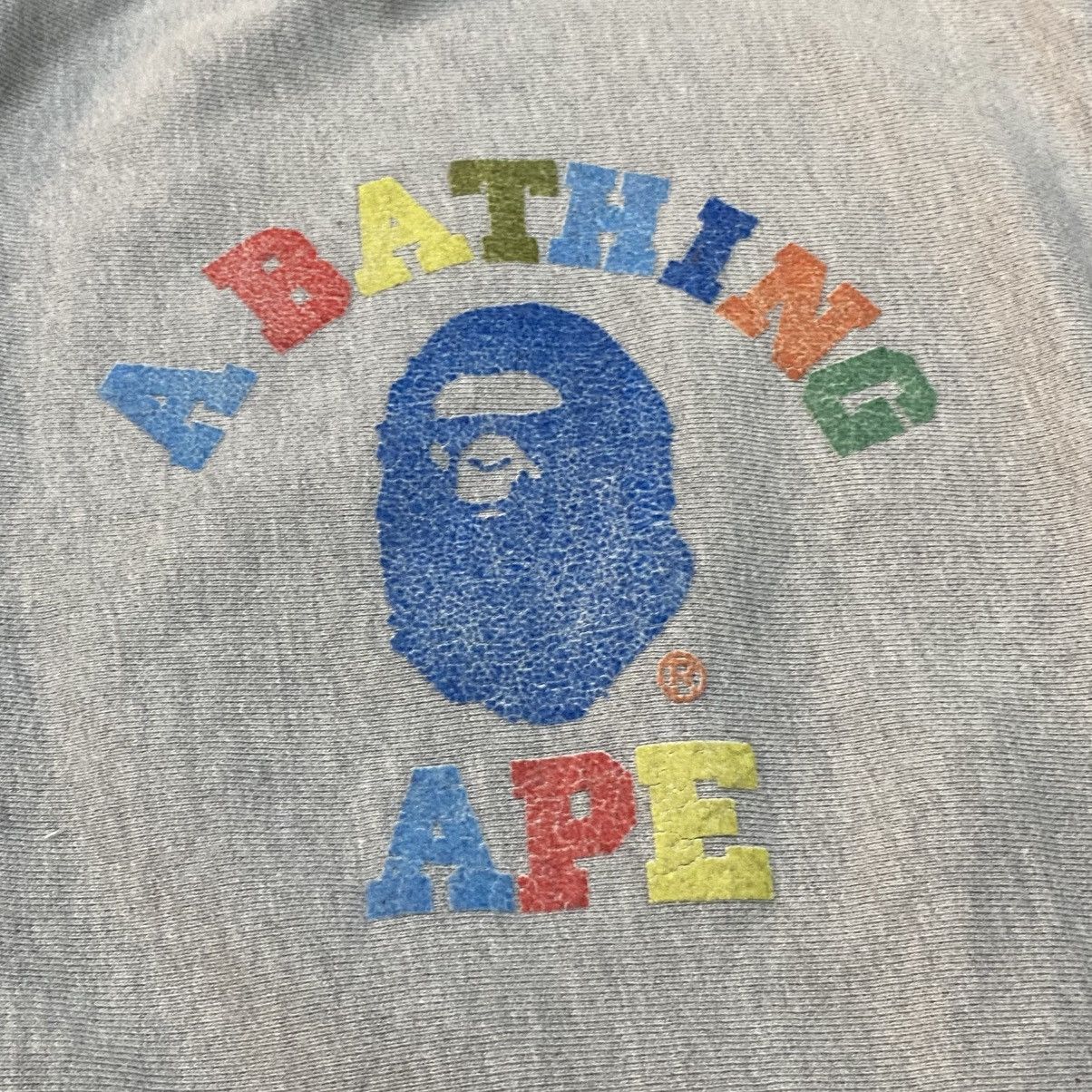 Bape Bape Multi Color College Logo Hoodie Size XS / US 0-2 / IT 36-38 - 4 Thumbnail