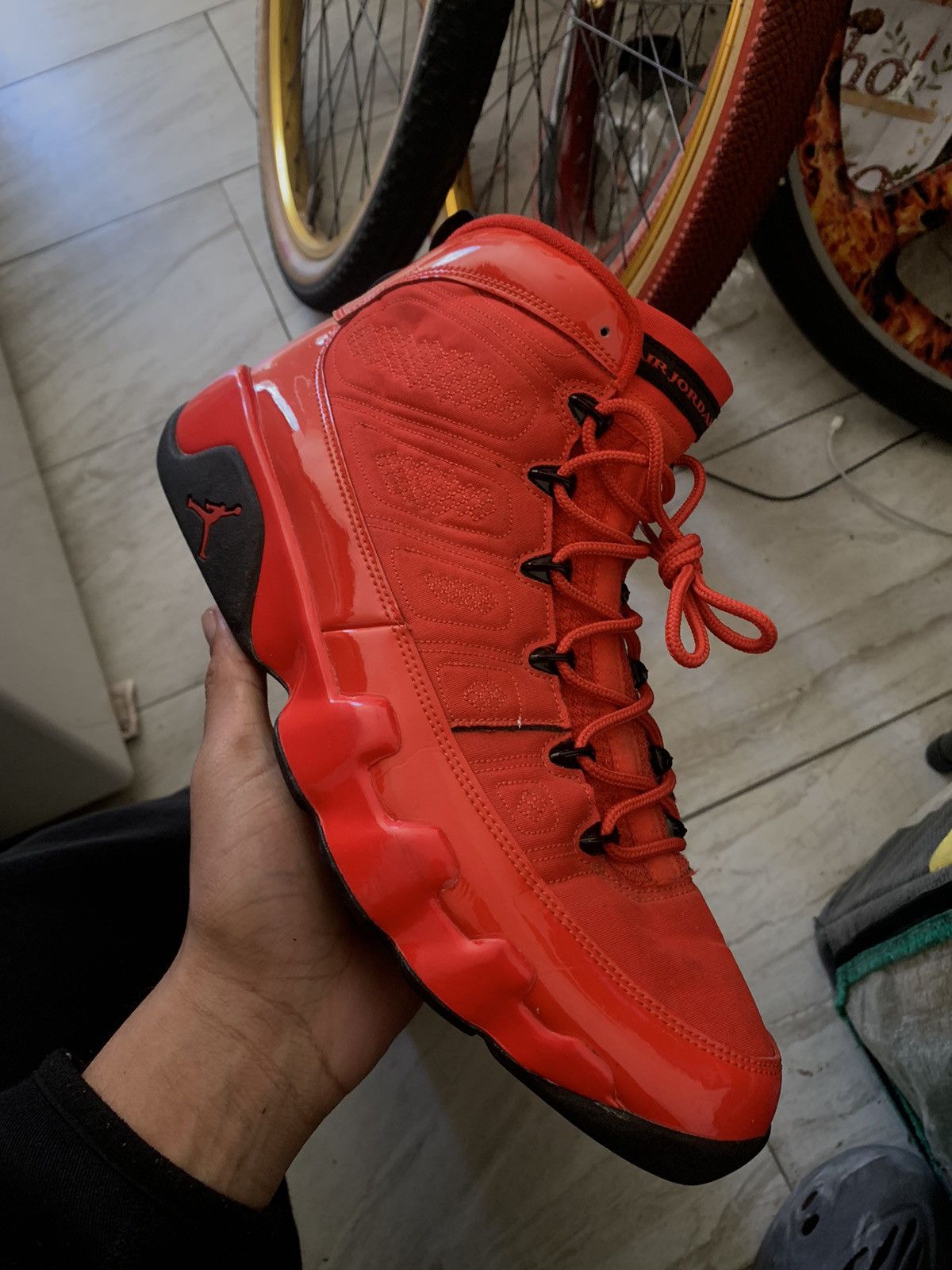 Jordan Brand Retro 9 Chilè Red Jordan’s Size US 13 / EU 46 - 1 Thumbnail
