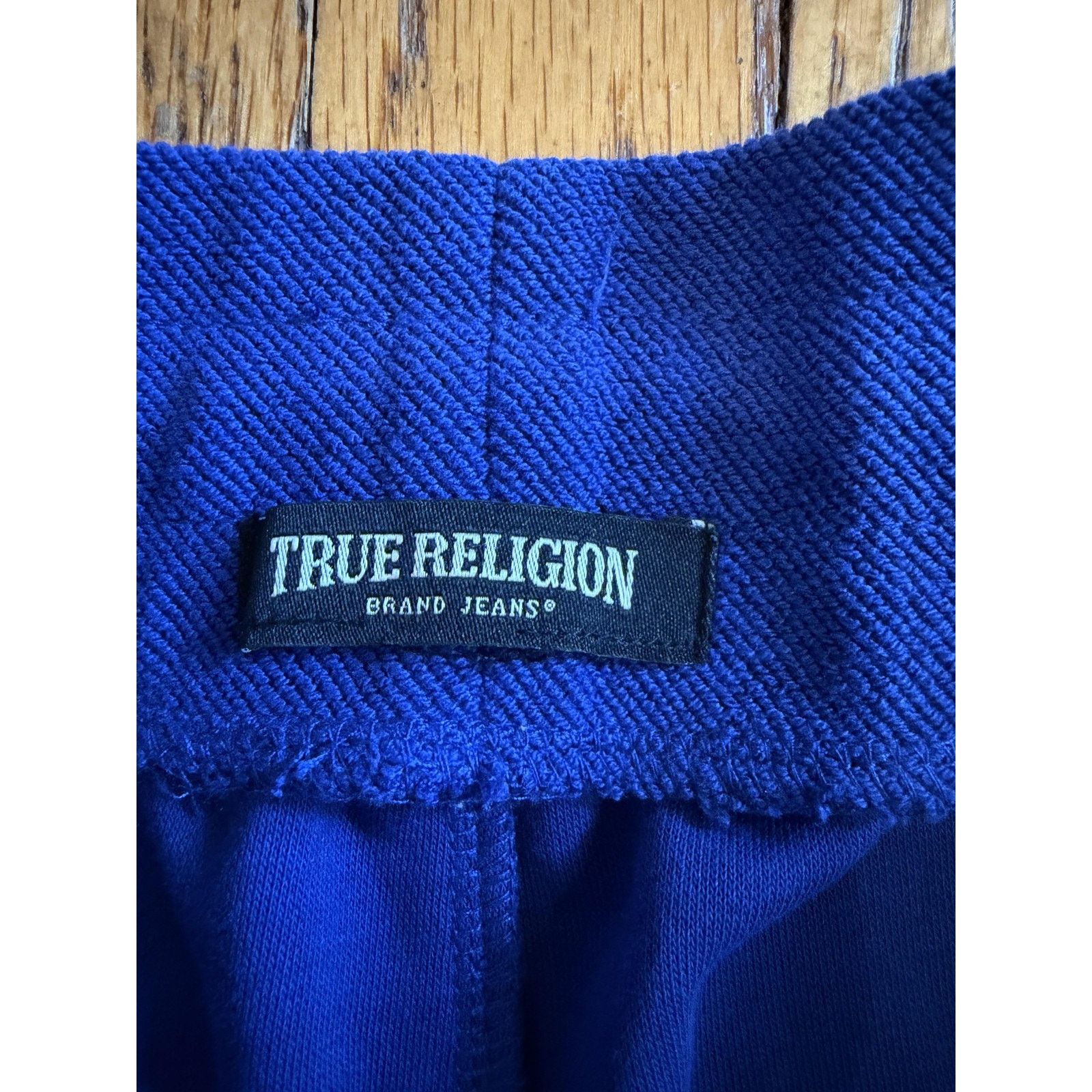 True Religion True Religion Mens Reverse Terry Baggy Sweatpants Size US 35 - 8 Thumbnail