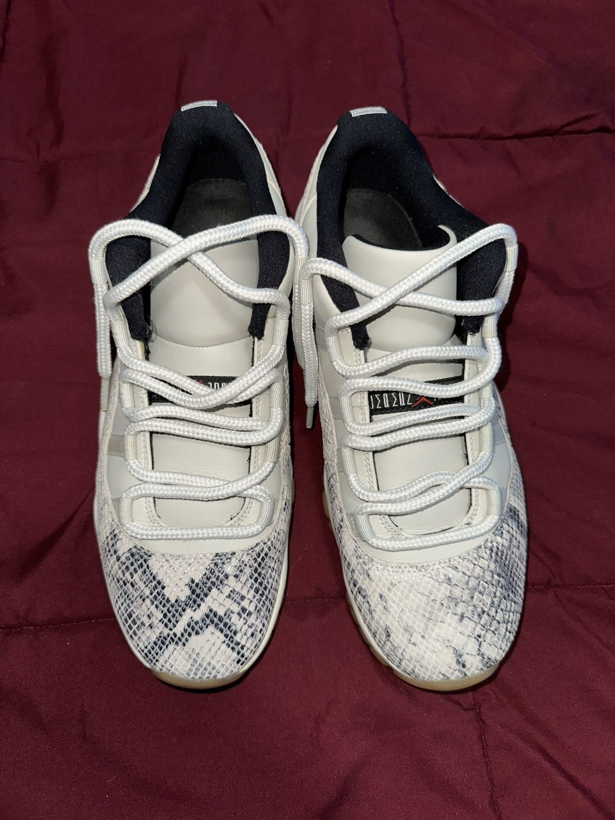Jordan Brand Jordan 11 low snake skin bone🐍🦴 Size US 10 / EU 43 - 1 Thumbnail