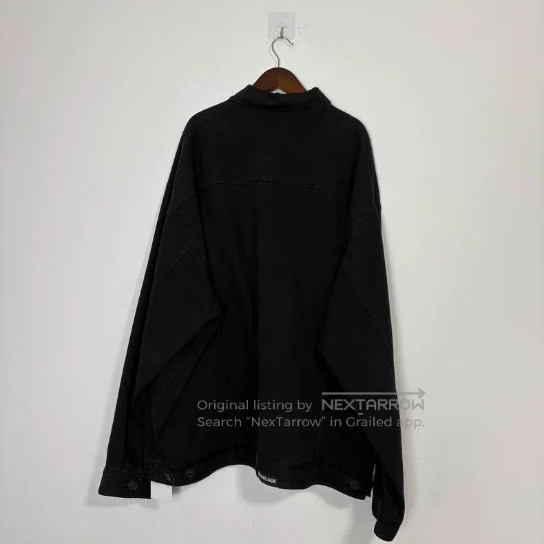 Balenciaga Balenciaga Valentine's Denim Jacket. Size US XS / EU 42 / 0 - 2 Thumbnail