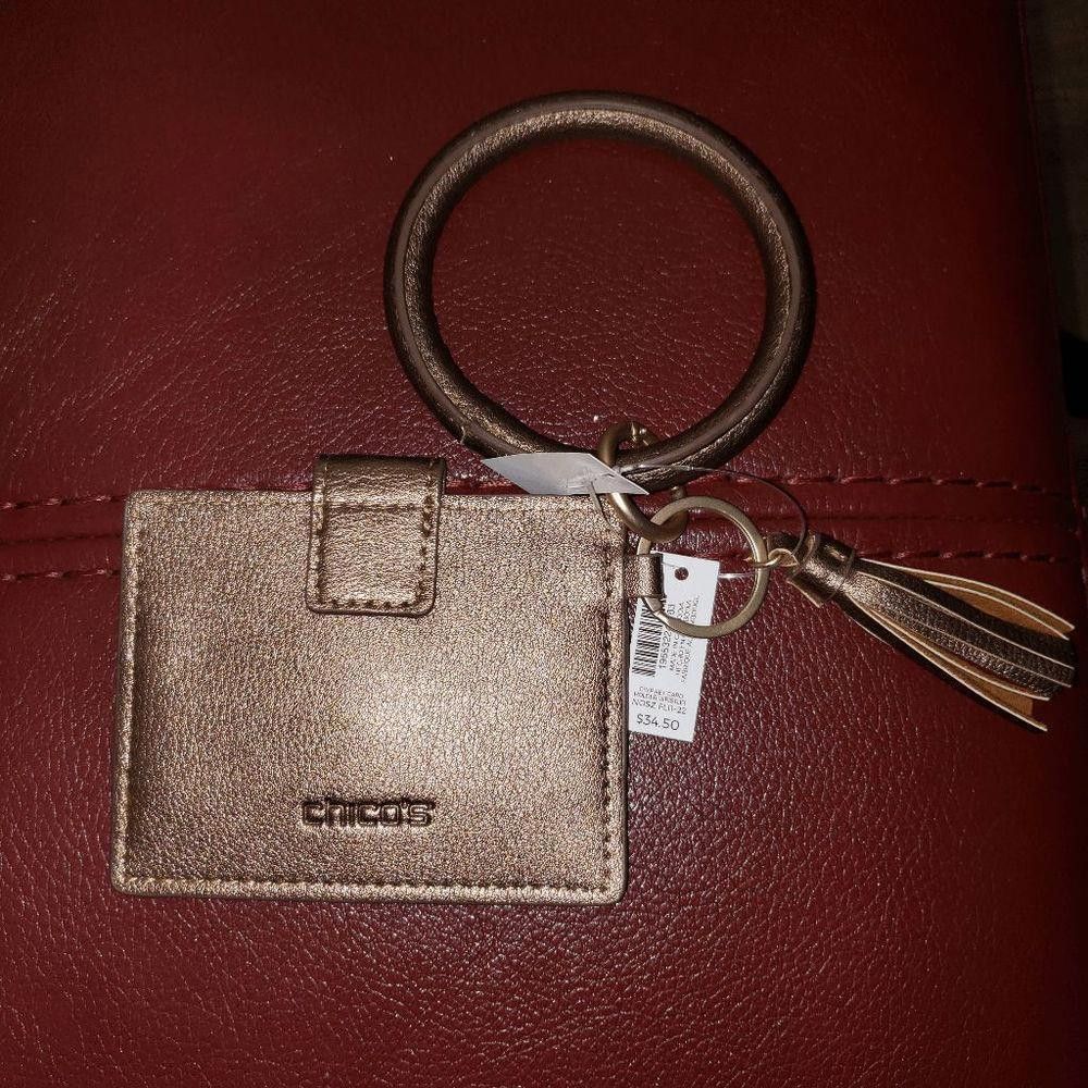 Chicos CT1009a Chicos Wristelt wallet in copper-Leather Size ONE SIZE - 2 Thumbnail