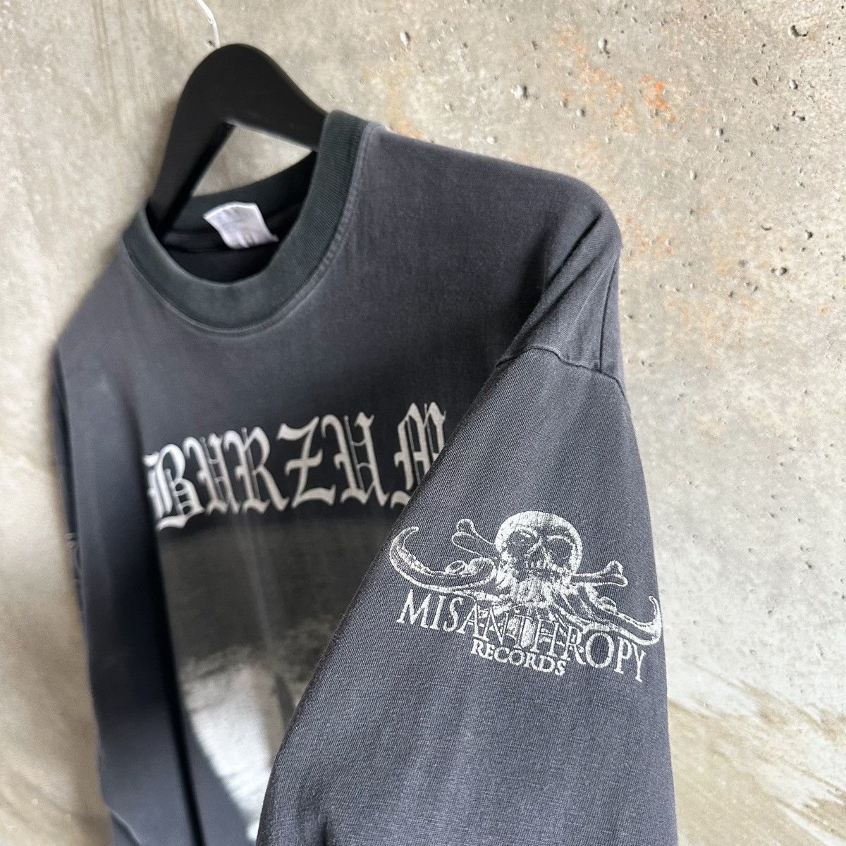 Band Tees Burzum 90’s “When Night Falls” Long Sleeve Shirt Size US XL / EU 56 / 4 - 5 Thumbnail