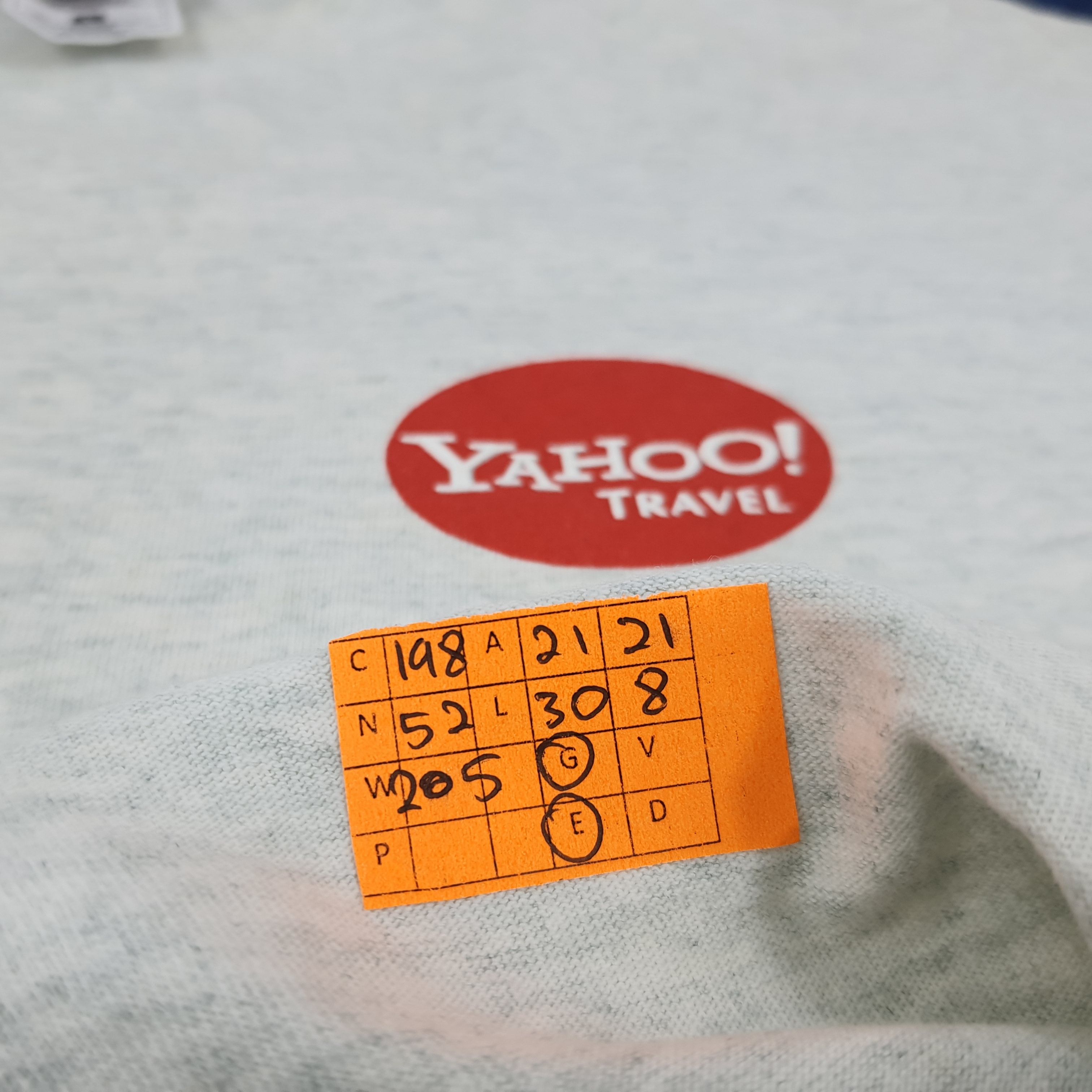 Vintage Vintage Yahoo Travel Service Tshirt Size US L / EU 52-54 / 3 - 8 Thumbnail