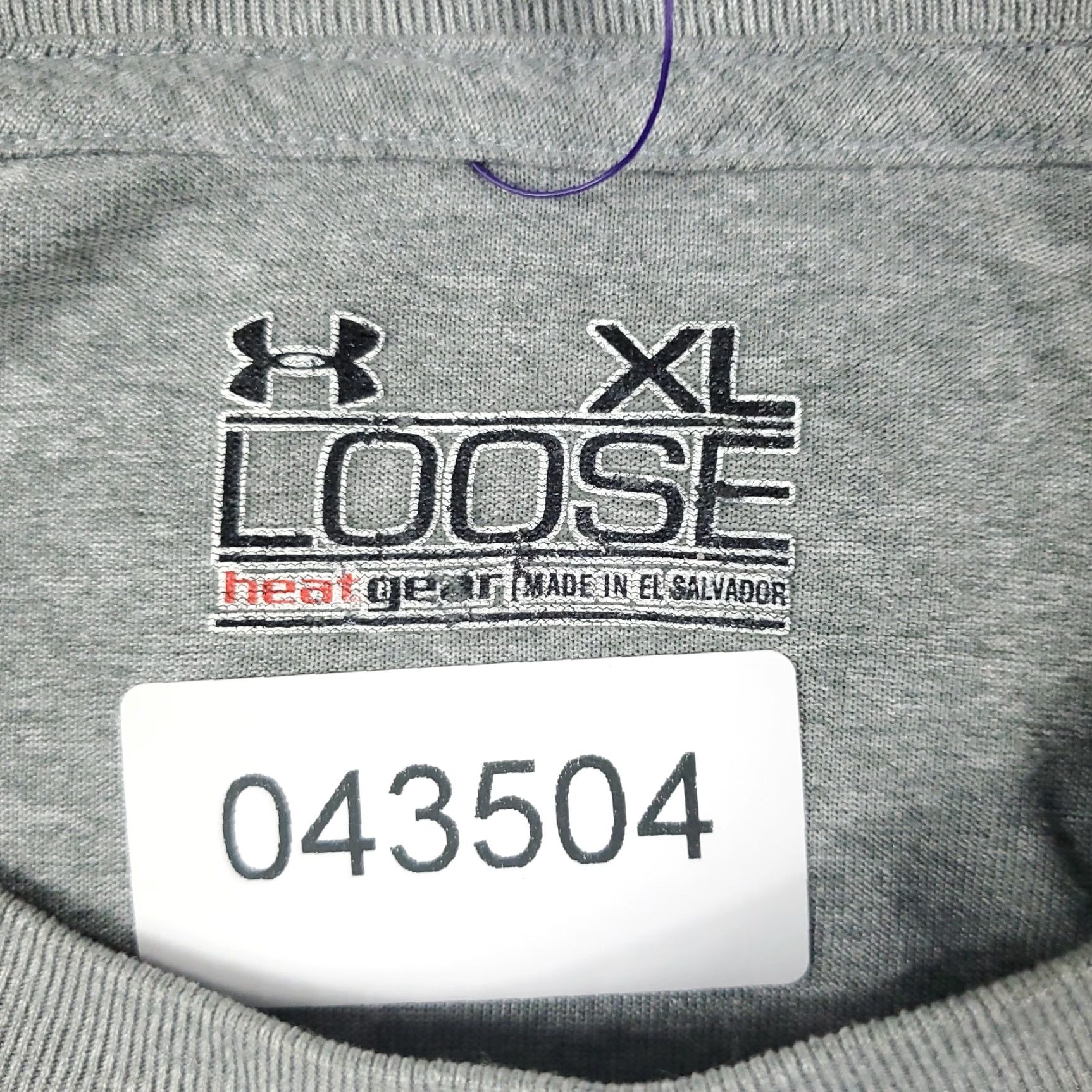 Under Armour Under Armour T-Shirt Mens XL Gray Short Sleeve Crew Neck Cotton Blend Logo Casual All Seasons Modern Sports Shirt Mens XL Gray Size US XL / EU 56 / 4 - 7 Thumbnail