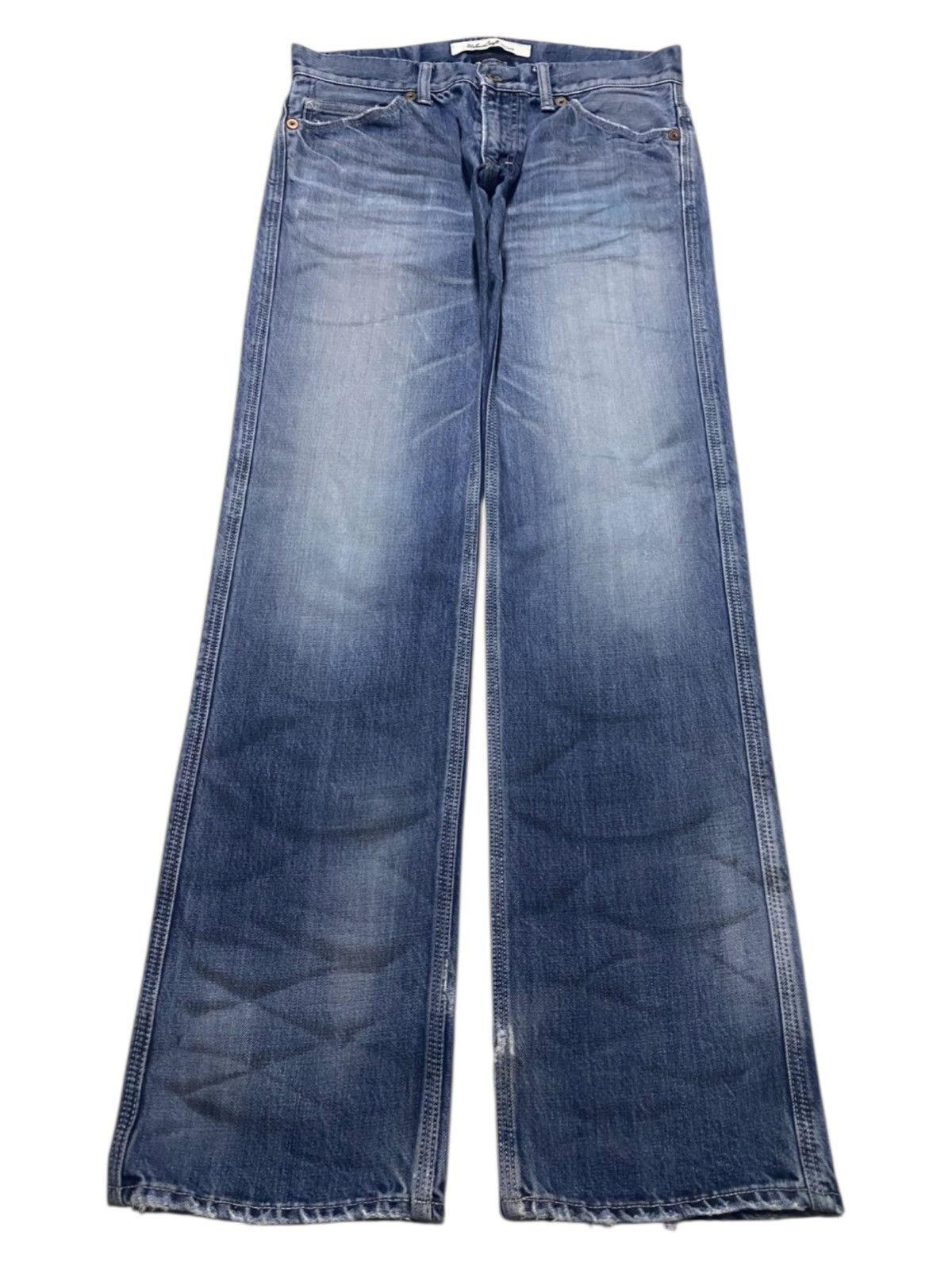 Japanese Brand Japan Brand Urban Craft Vintage Fish Wash Loose Jeans Size US 32 / EU 48 - 1 Thumbnail