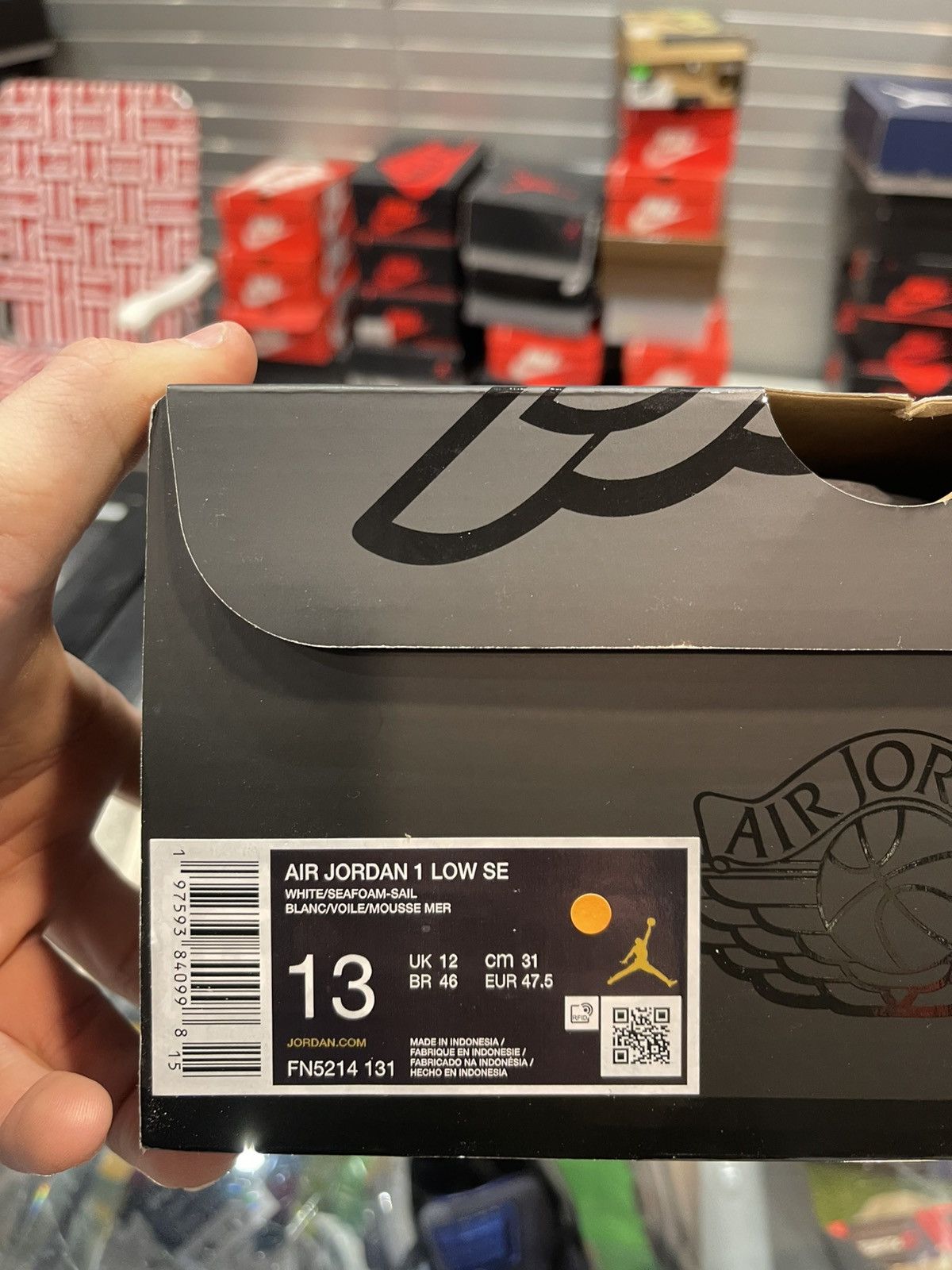 Jordan Brand Size 13 - Jordan 1 Low SE Seafoam Size US 13 / EU 46 - 11 Thumbnail