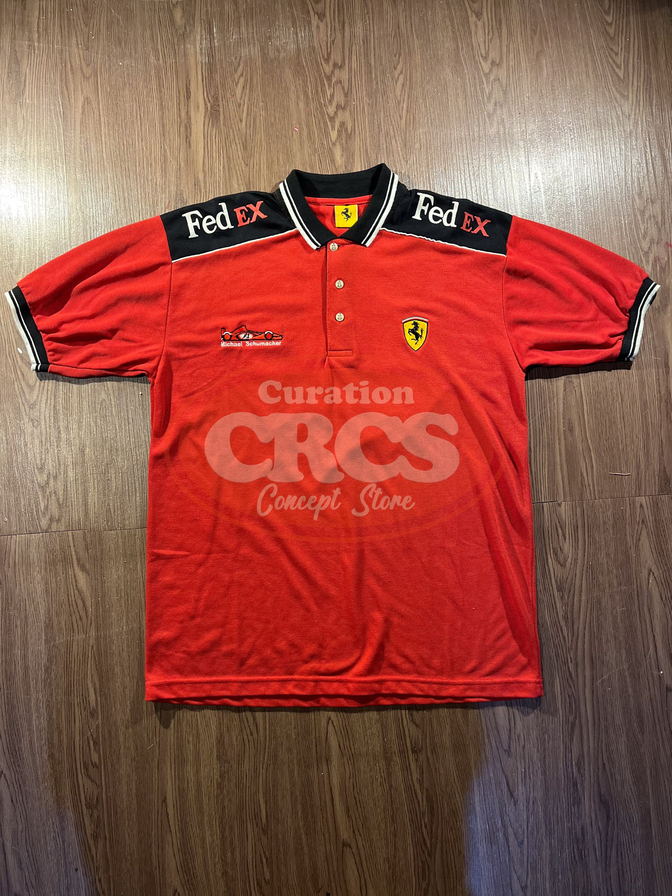 Ferrari Scuderia Marlboro Ferrari Michael S. F1 World Champions Polo Size US XL / EU 56 / 4 - 3 Thumbnail