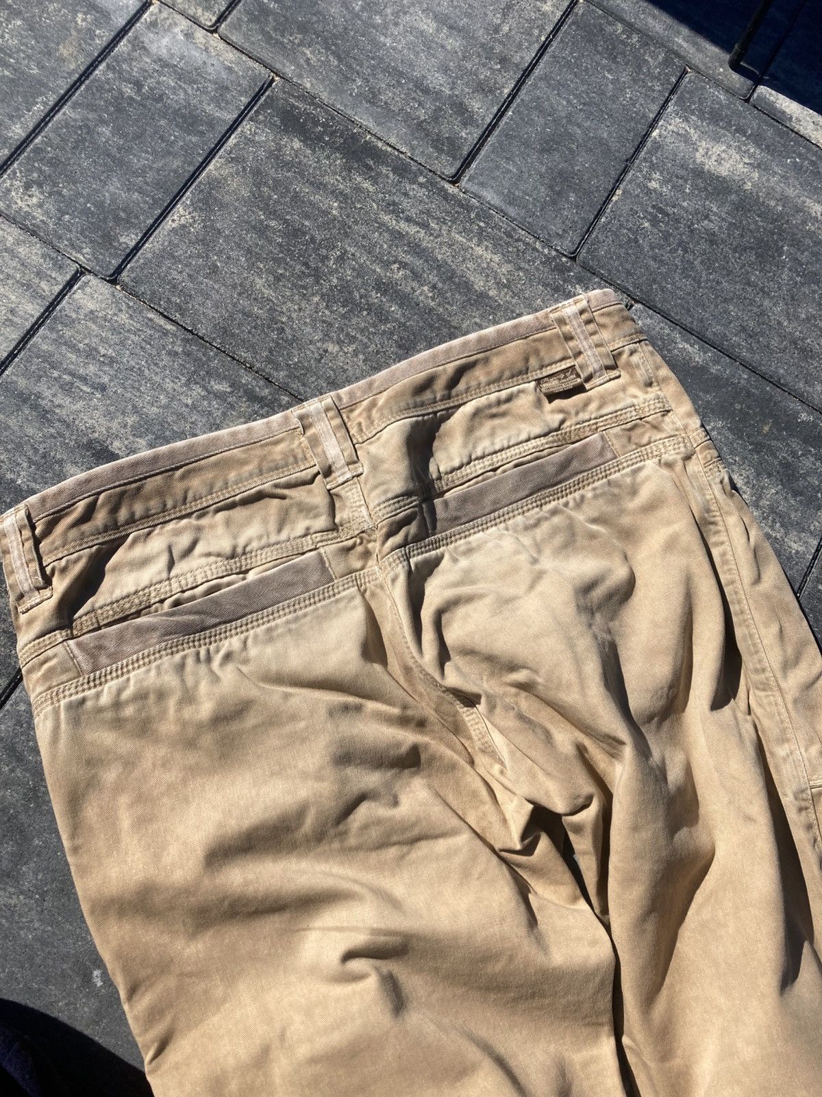 Dolce & Gabbana Vintage Dolce & Gabanna Cargo Bondage Beige Jeans Archive Size US 28 / EU 44 - 7 Thumbnail
