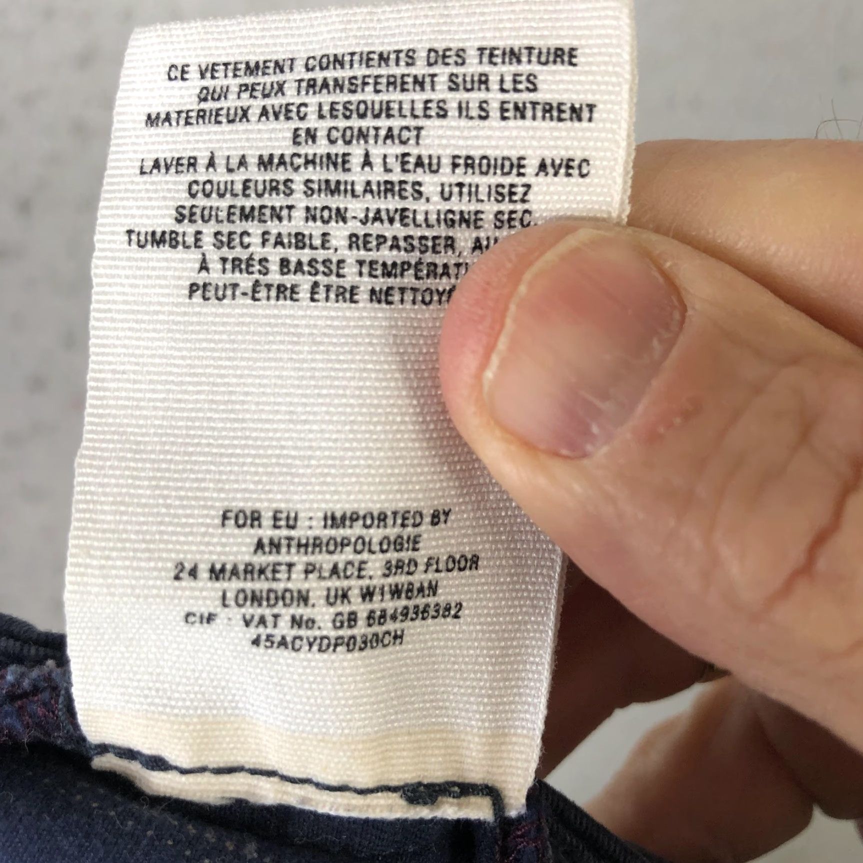 Vintage Pilcro And The Letterpress Pants Womens 25 Blue Pinstripe Hyphen Chino 2010 Y2K Size 42" / US 20 - 7 Thumbnail