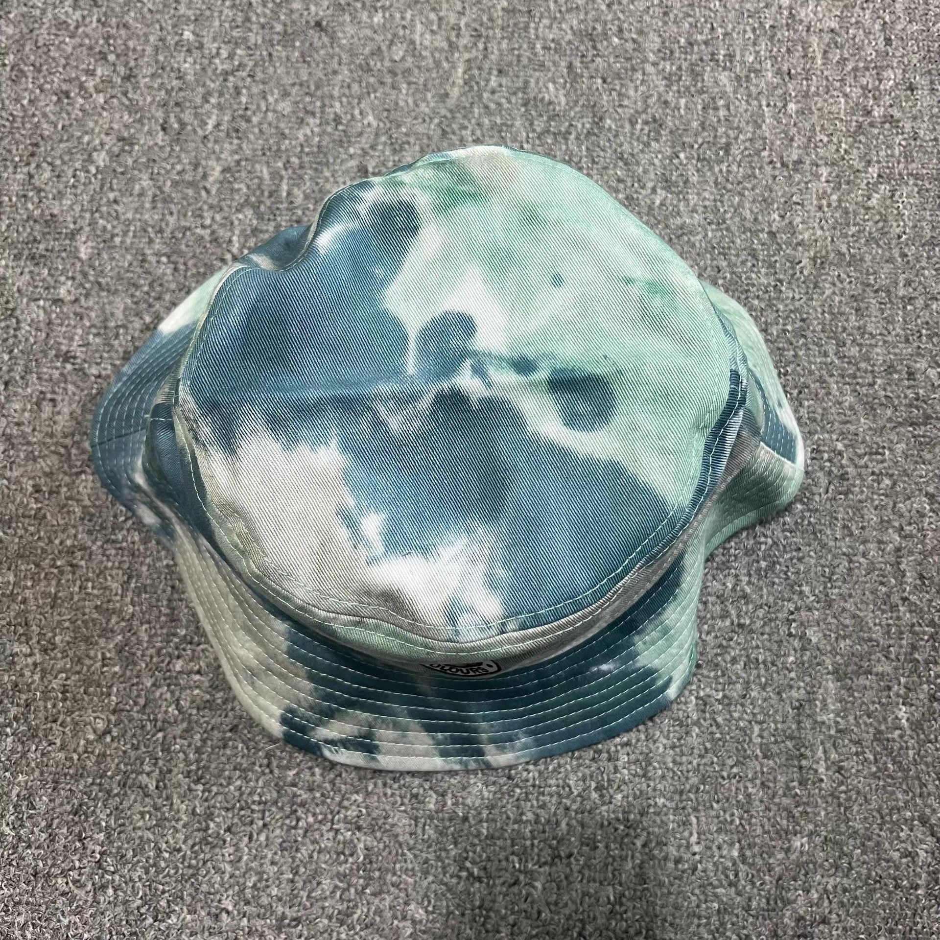 Crocs Cross Colours Embroidered Washed Tie-Dye Bucket Hat Q7 Size ONE SIZE - 3 Thumbnail