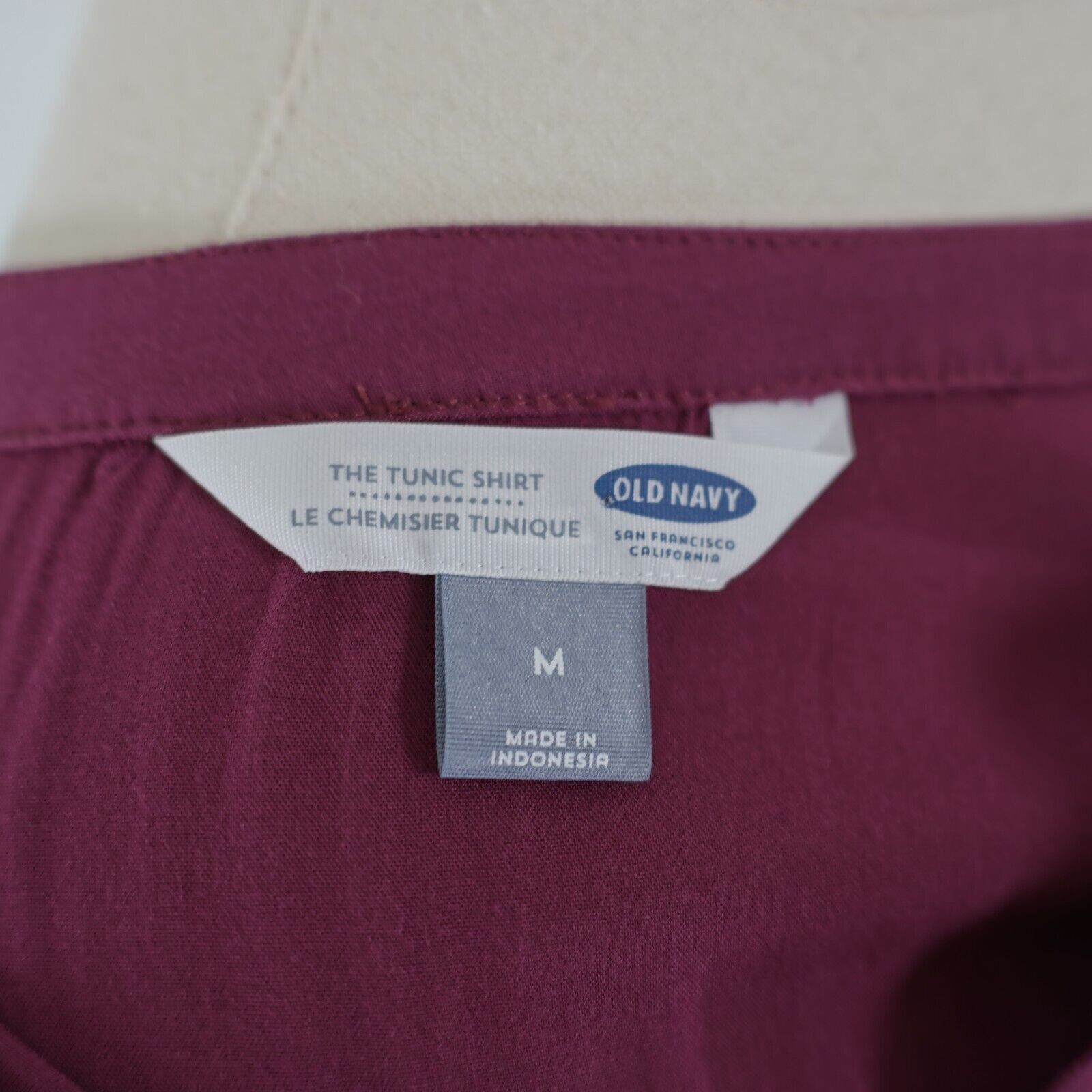 Gap Gap Purple Medium The Tunic Shirt Blouse Long Sleeve 1/2 But Size M / US 6-8 / IT 42-44 - 8 Thumbnail