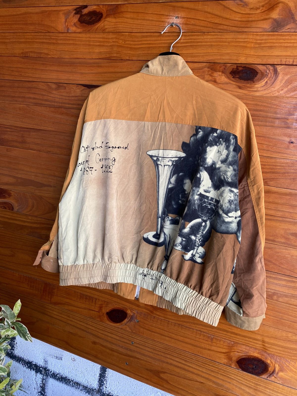 Japanese Brand Vintage Japanese Graphic Bomber Jacket Art Print Zip-Up Size L / US 10 / IT 46 - 9 Thumbnail