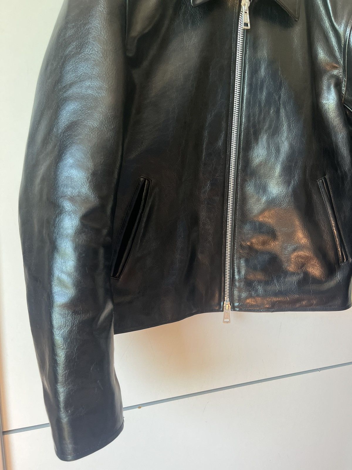 Our Legacy Our Legacy Real Leather Cropped Mini Jacket Size US S / EU 44-46 / 1 - 4 Thumbnail