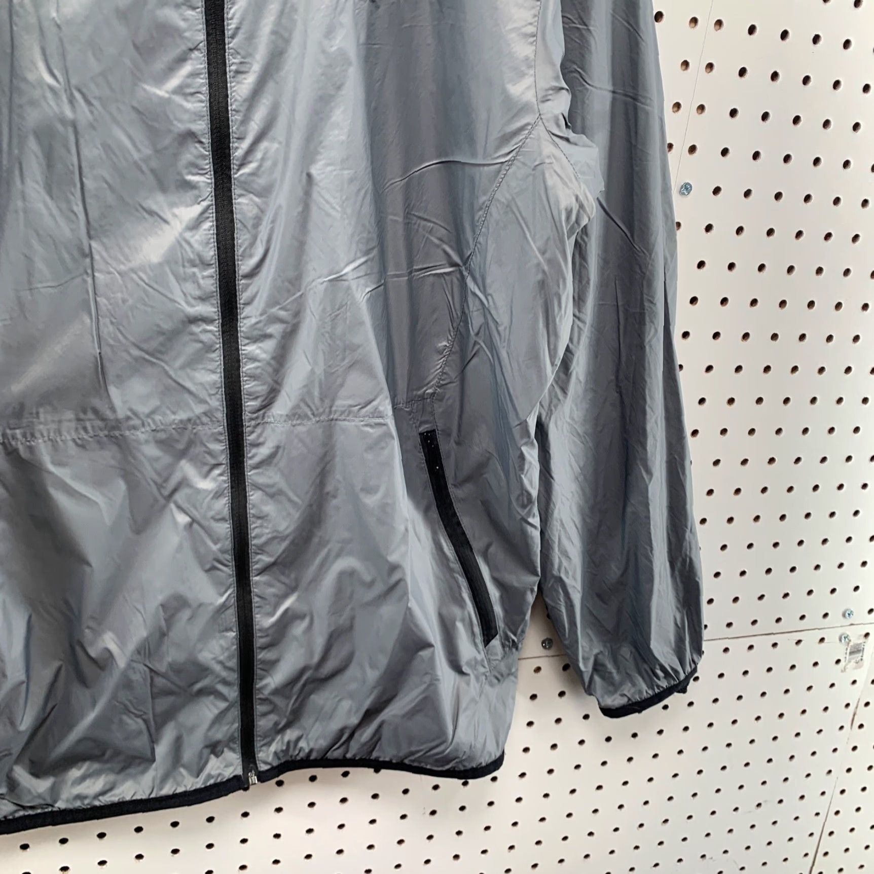 Logo 7 Greg Norman Windbreaker Jacket Mens M Gray Full Zip Logo Top Attack Life M Size US M / EU 48-50 / 2 - 4 Thumbnail