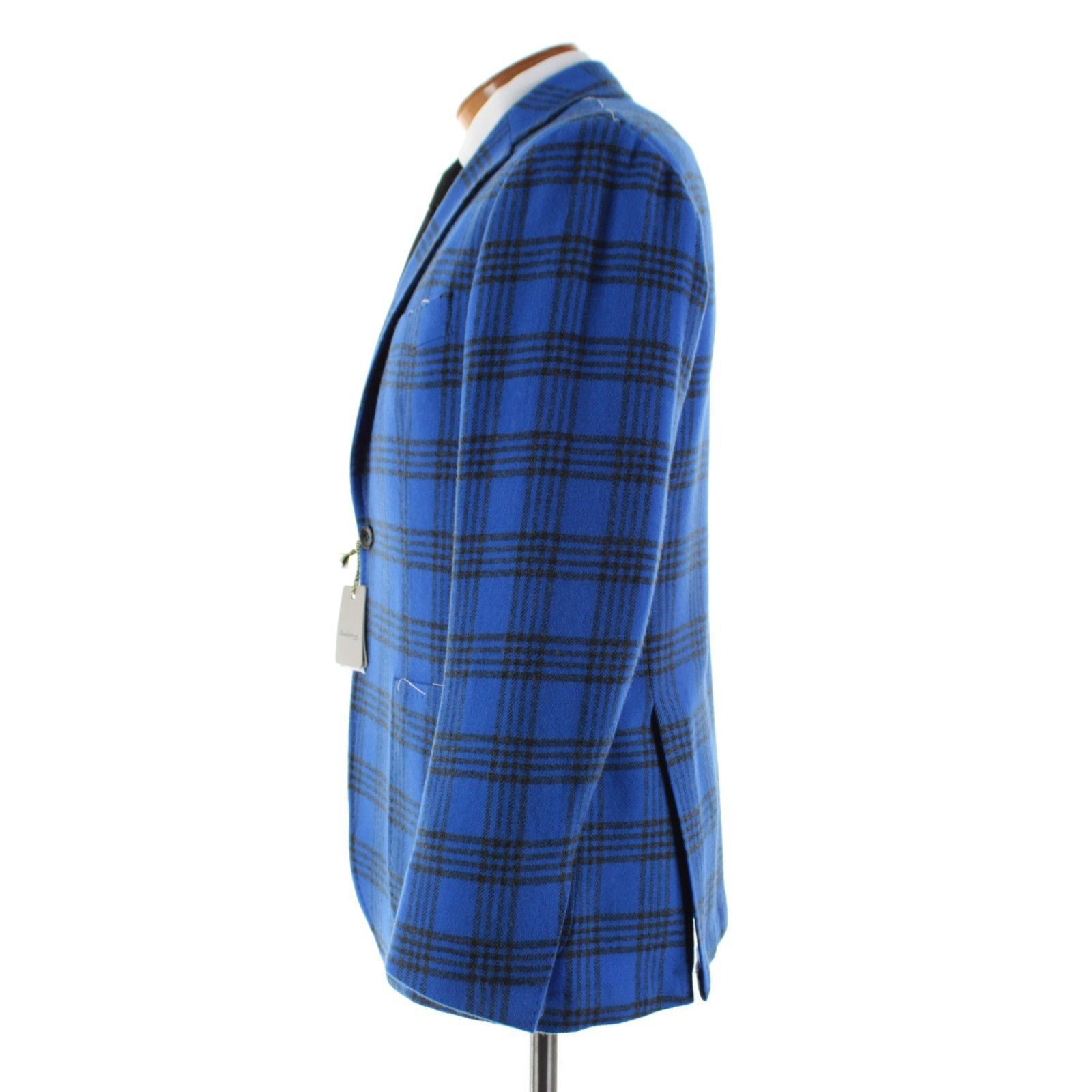 SARTORIO Sartorio Sport Coat Size 42 Regular US in Blue Size 42R - 4 Thumbnail