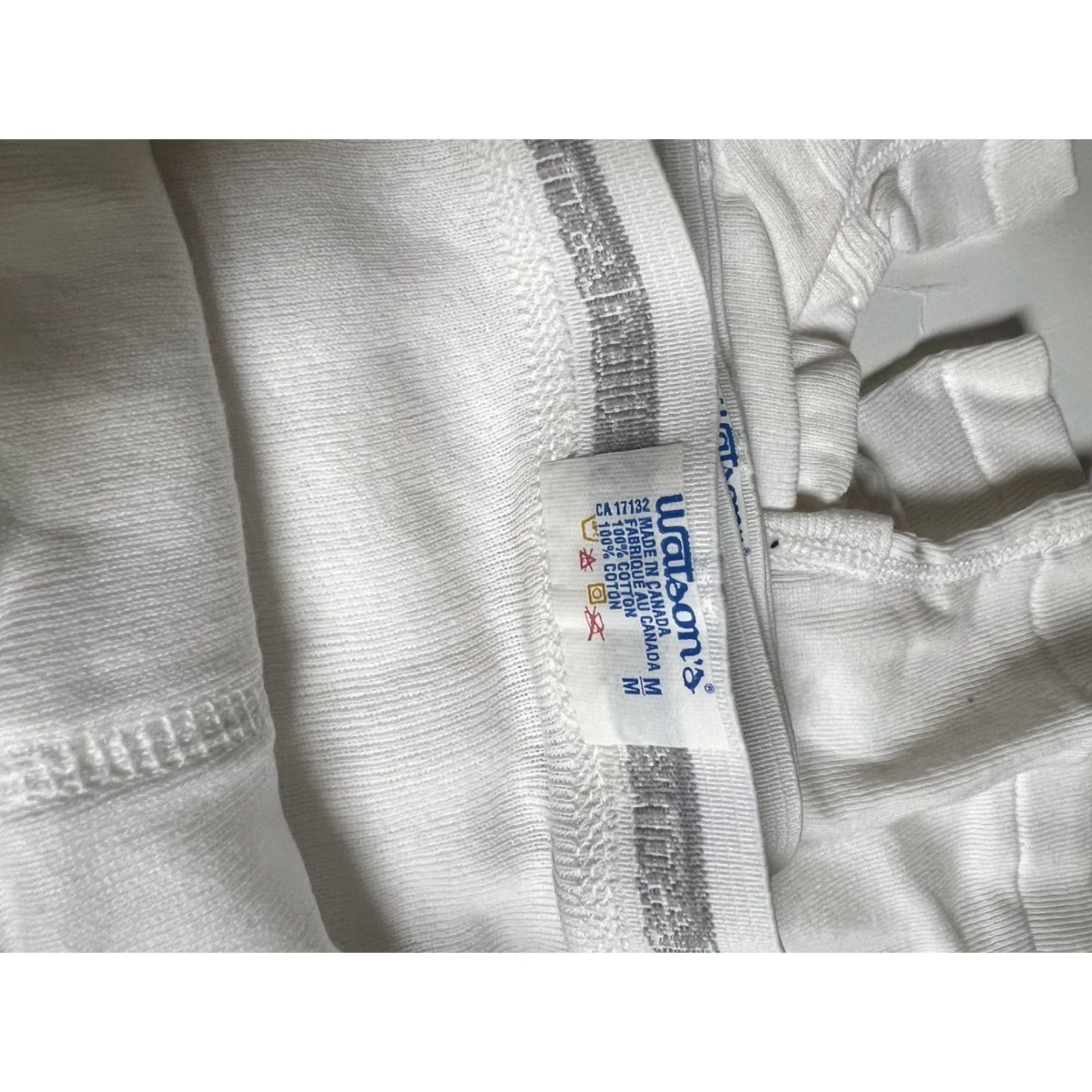 Vintage VINTAGE Watson's Boxer Brief Canada Cotton White 3 Pack M Men 90s Astro Boy White Cotton Breathable Lightweight Underwear Size 40R - 5 Thumbnail