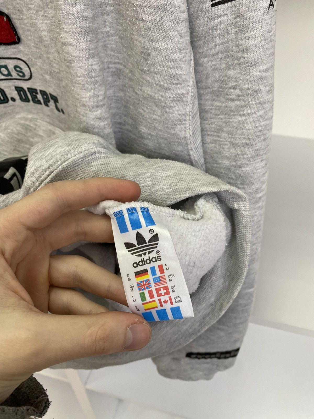 Adidas × Vintage Vintage Adidas NY Training Hoodie Size US M / EU 48-50 / 2 - 12 Thumbnail