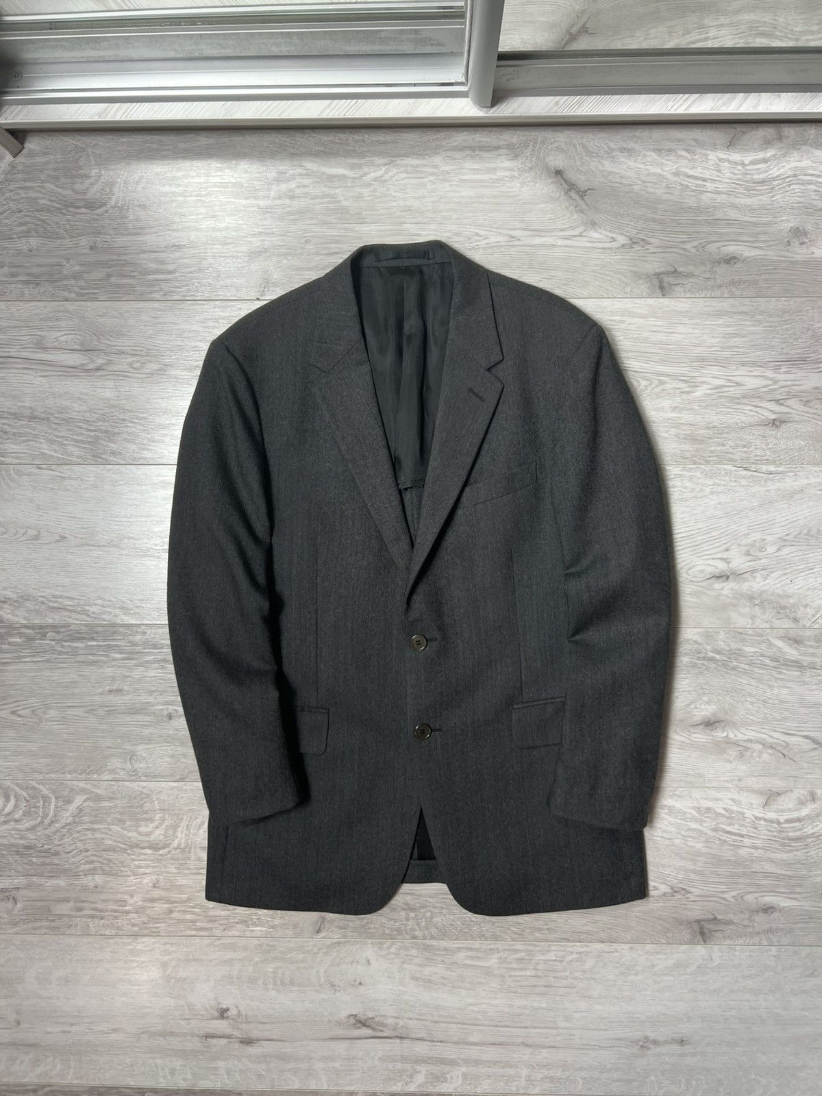 Prada Milano 2 Button Wool Blazer Jacket Size 50R