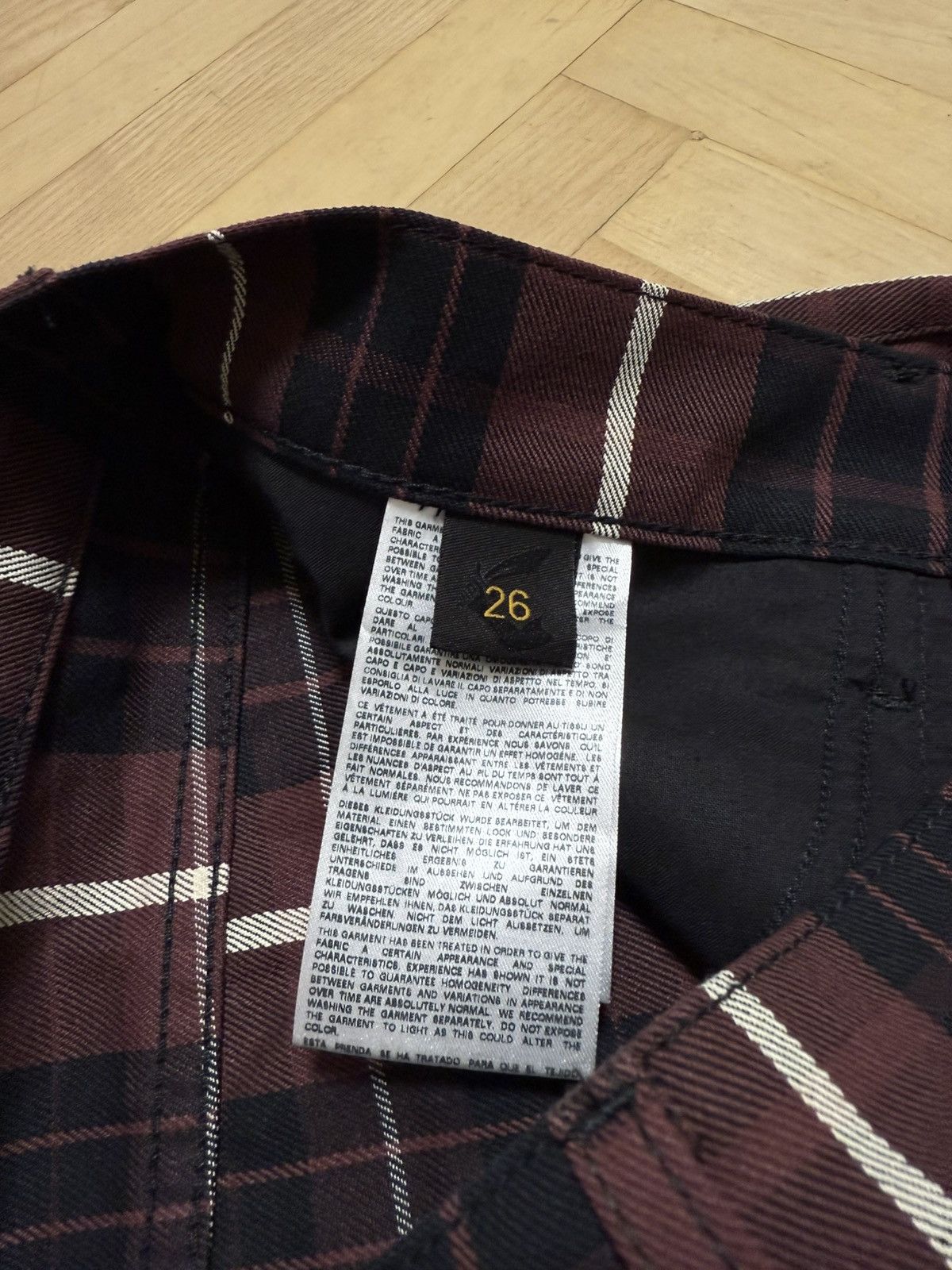 Vivienne Westwood Vivienne Westwood Tartan Tapered Trousers Anglomania Pants Size 26" / US 2 / IT 38 - 7 Thumbnail
