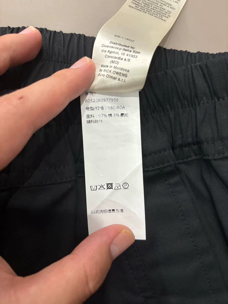 Rick Owens Rick Owens Black Nylon Five Zip Cannonball Pants Size US 40 / EU 56 - 4 Thumbnail