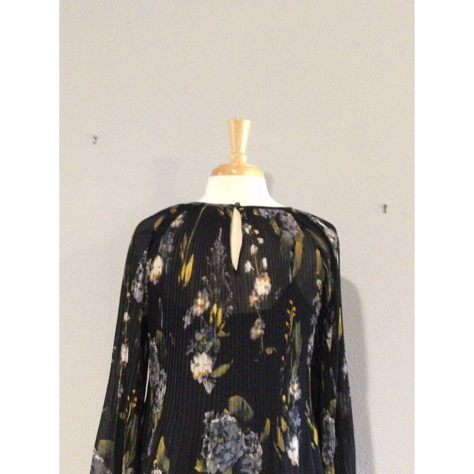 Other A New Day Floral Sheer Overlay w/Tank Underneath Top M Size M / US 6-8 / IT 42-44 - 8 Thumbnail