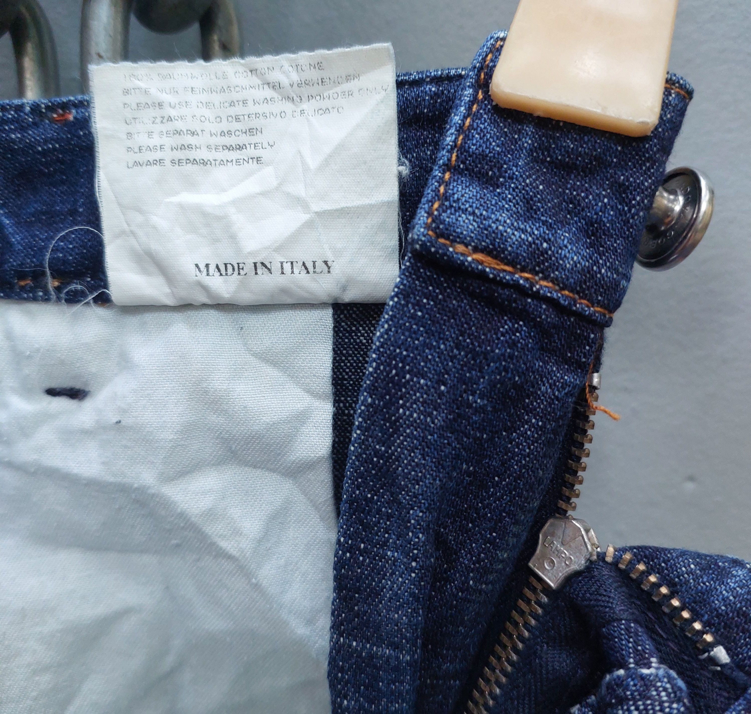 Walter Van Beirendonck W&LT (Wild and Lethal Trash) Denim Jeans Size US 27 - 13 Thumbnail