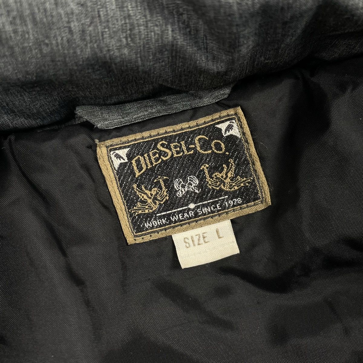 Diesel × Vintage Vintage Diesel Puffer Down Jacket Size L / US 10 / IT 46 - 10 Thumbnail