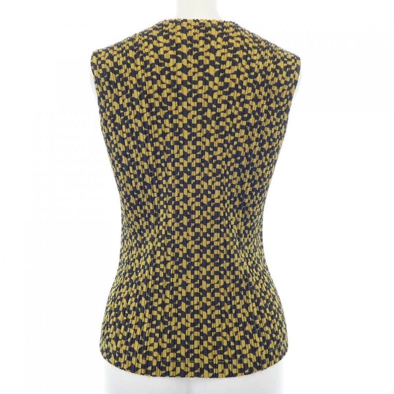 Issey Miyake Issey Miyake Printed pleated top Size L / US 10 / IT 46 - 2 Thumbnail