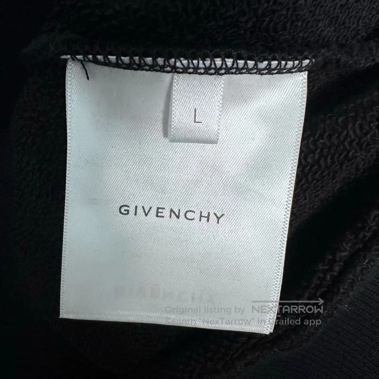 Givenchy givenchy embroidered letter crewneck sweatshirt. Size US L / EU 52-54 / 3 - 4 Thumbnail