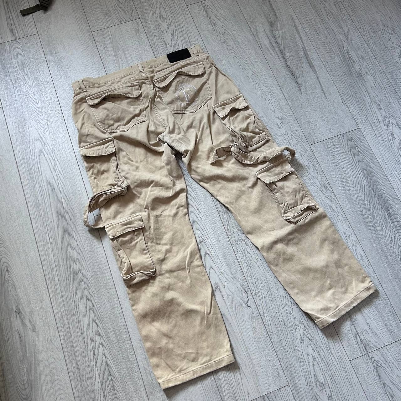 Other Men's beige multi-pocket cargo pants, size XXL W36 L36 Size US 36 / EU 52 - 7 Thumbnail