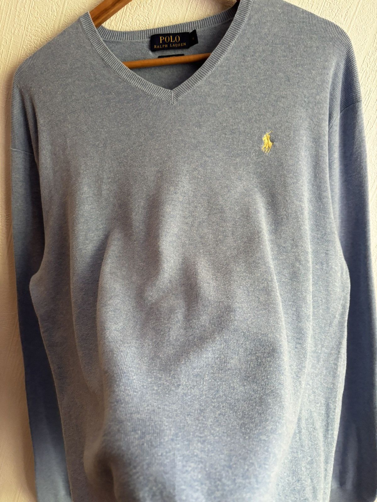 Chaps Ralph Lauren Vintage Polo Ralph Lauren Sky Blue Sweter Size US M / EU 48-50 / 2 - 4 Thumbnail
