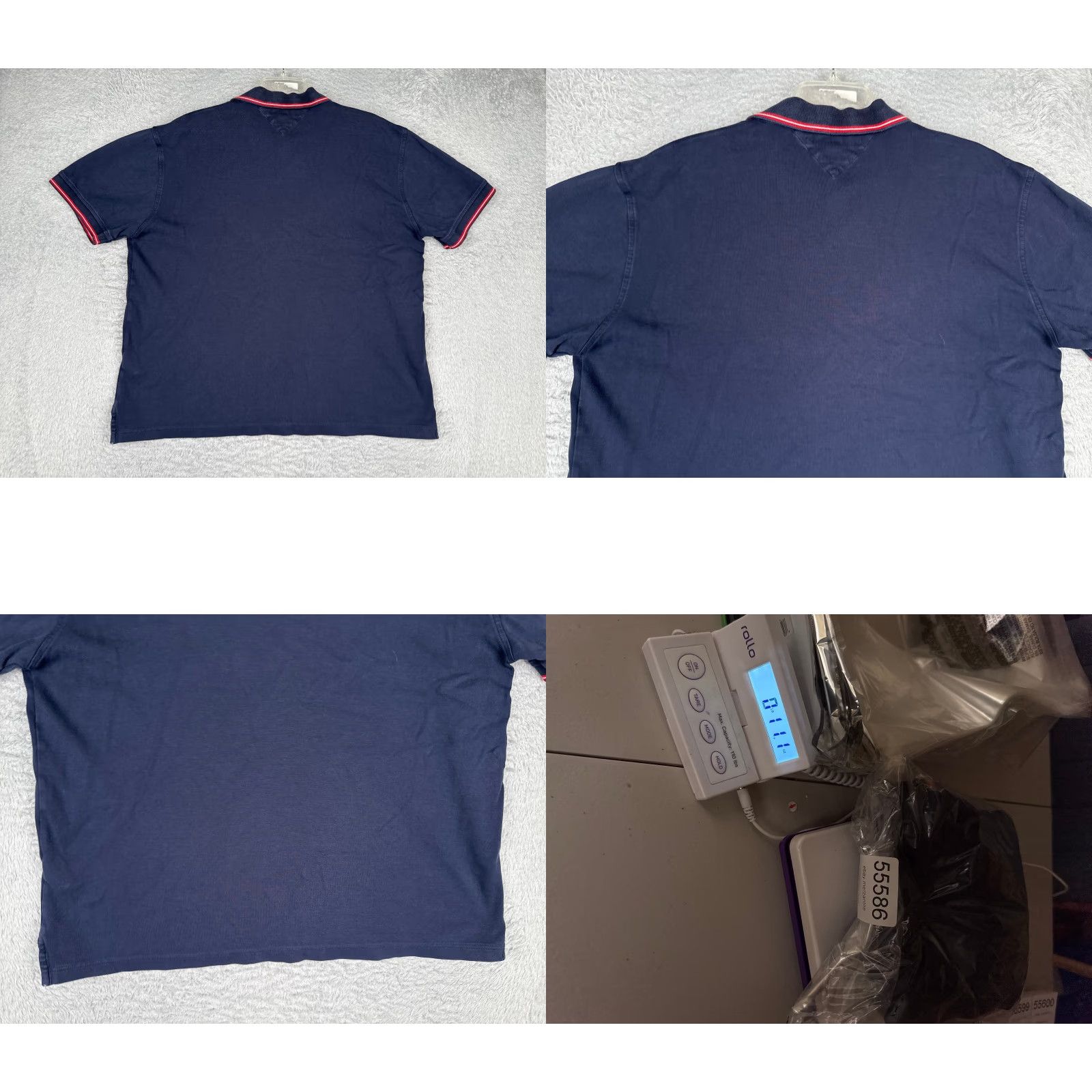 Tommy Hilfiger Tommy Hilfiger Polo Shirt Men XL Blue Classic Fit Pocket Cotton Golf Mens Size US XL / EU 56 / 4 - 9 Thumbnail
