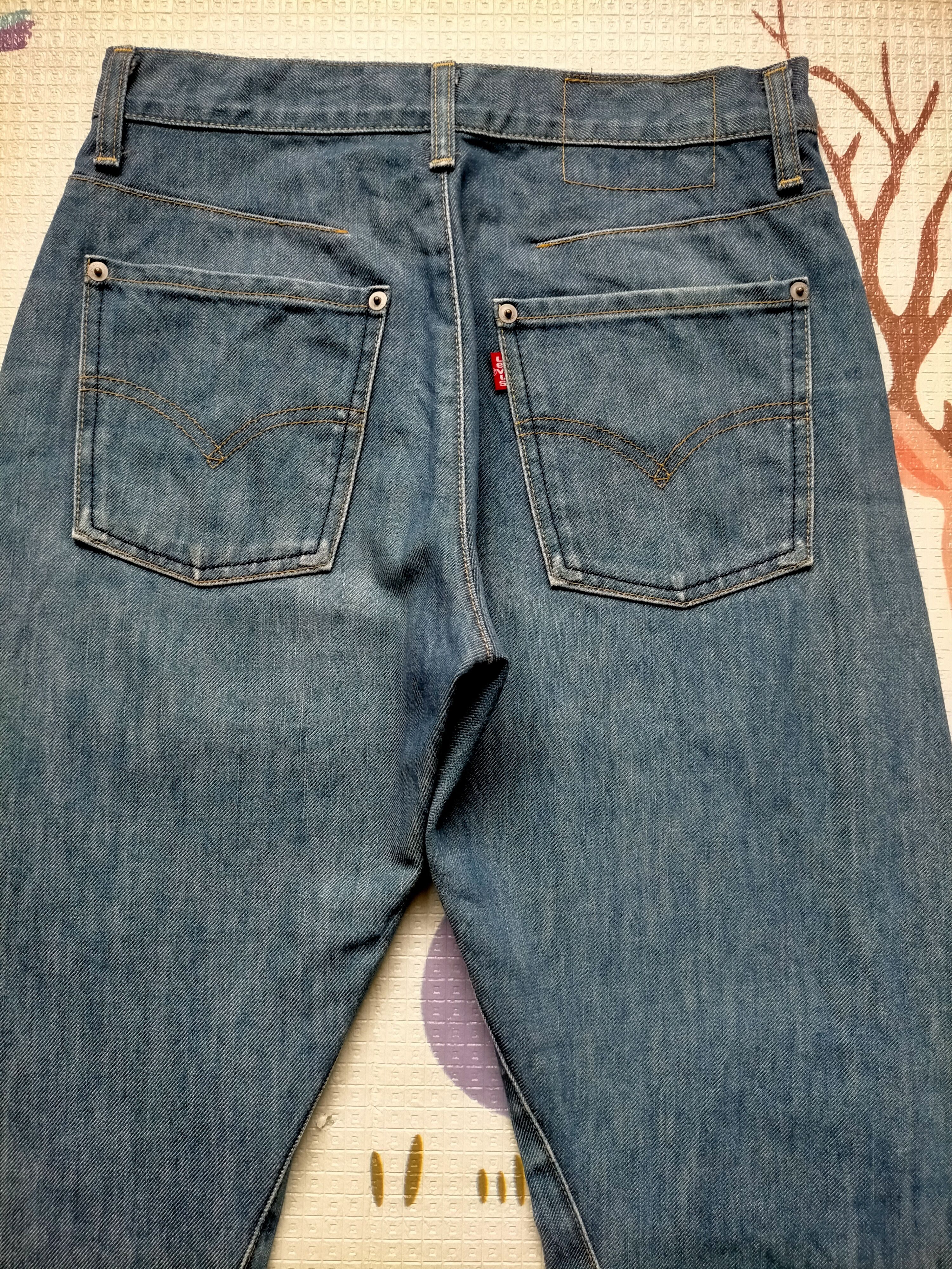 Levi's 2000s Levis Engineered Twist Leg Rusty Denim Size US 29 - 9 Thumbnail
