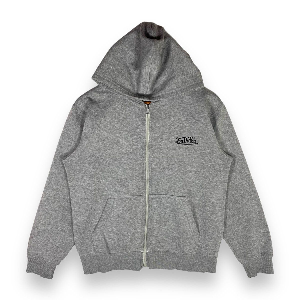 Vintage × Von Dutch VINTAGE VON DUTCH SMALL LOGO FULLZIPPER HOODED Size US M / EU 48-50 / 2 - 1 Thumbnail
