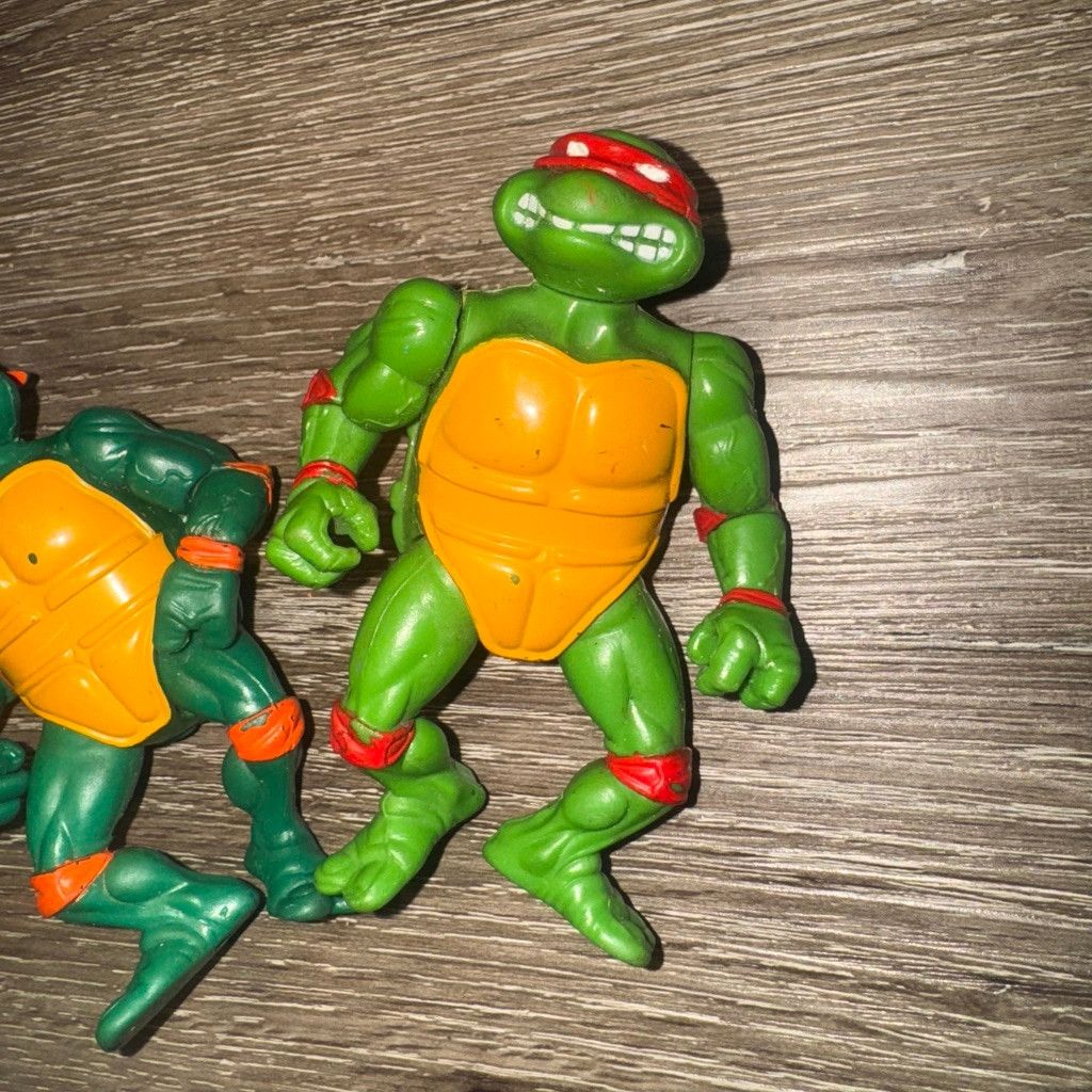 The Unbranded Brand Vintage 1988 Teenage Mutant Ninja Turtles Bundle Lot Of 2 Size ONE SIZE - 3 Thumbnail