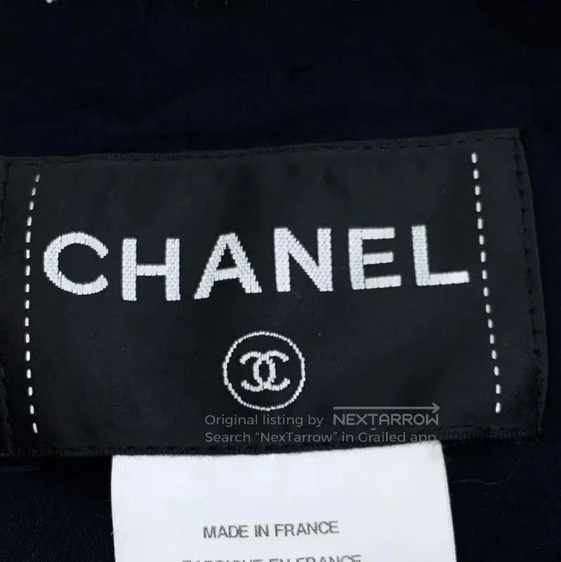 Chanel Chanel Black Cotton Women's Jacket . Size XS / US 0-2 / IT 36-38 - 6 Thumbnail