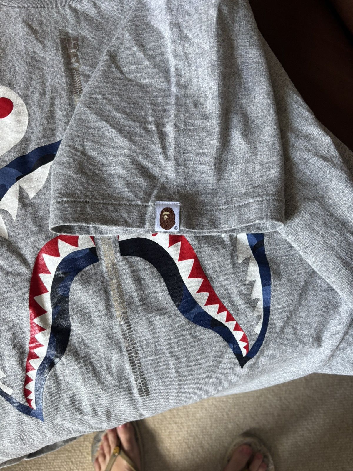 Bape Color Camo Shark Tee Size US L / EU 52-54 / 3 - 3 Thumbnail