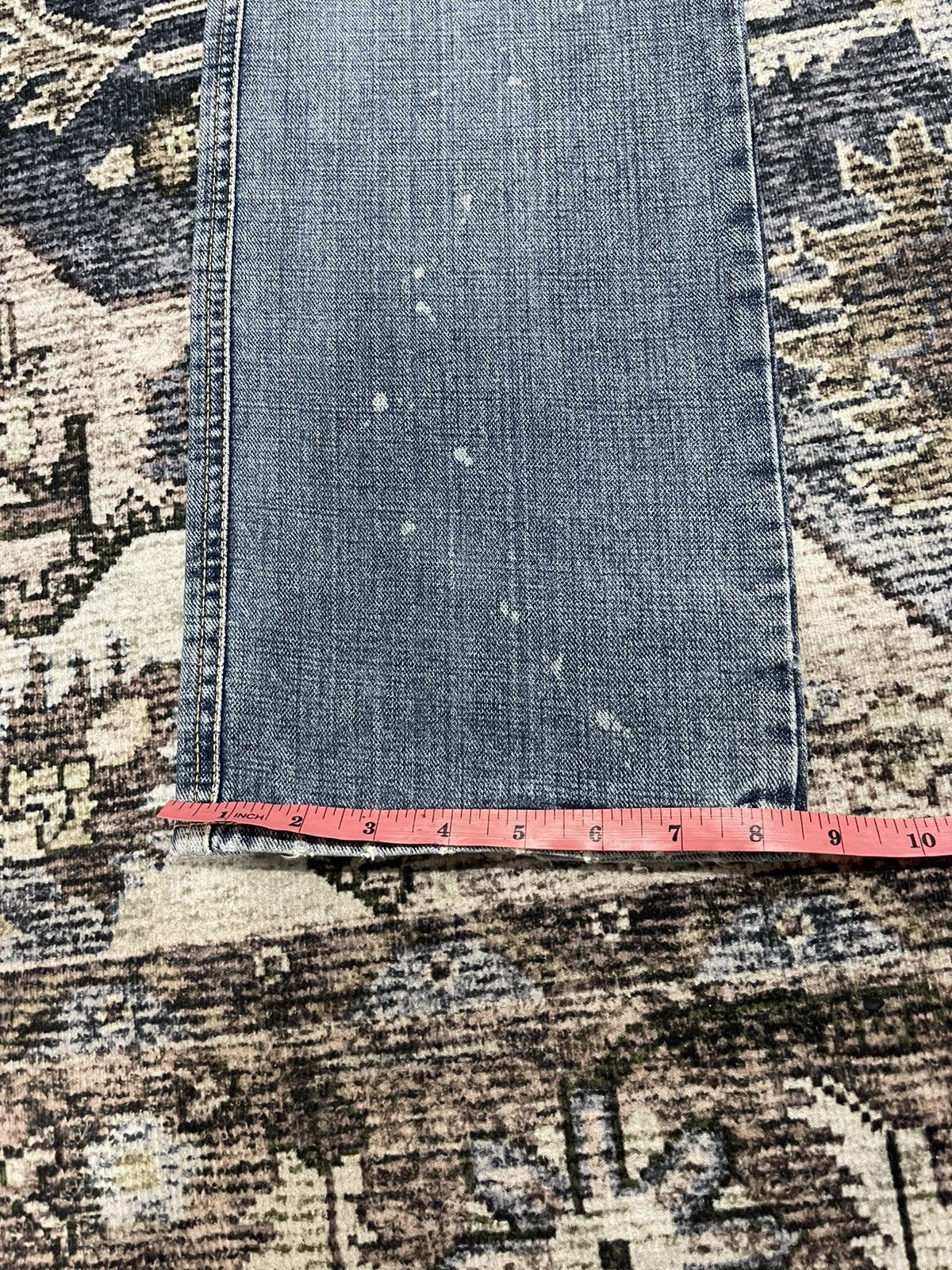 Boycott × If Six Was Nine × Vintage Vintage BOYCOTT Bush Pants Distressed Denim Pants Size US 33 - 24 Thumbnail