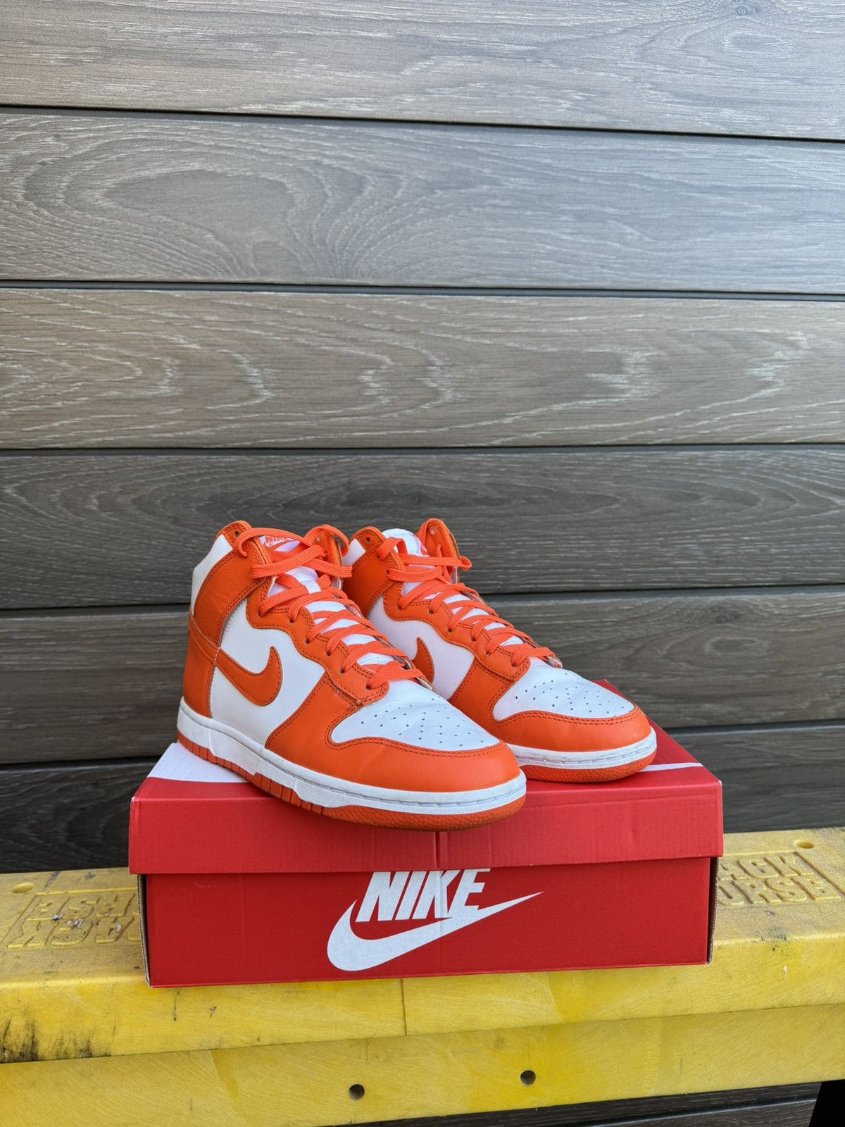 Nike Nike Dunk high Syracuse Size US 8.5 / EU 41-42 - 5 Thumbnail
