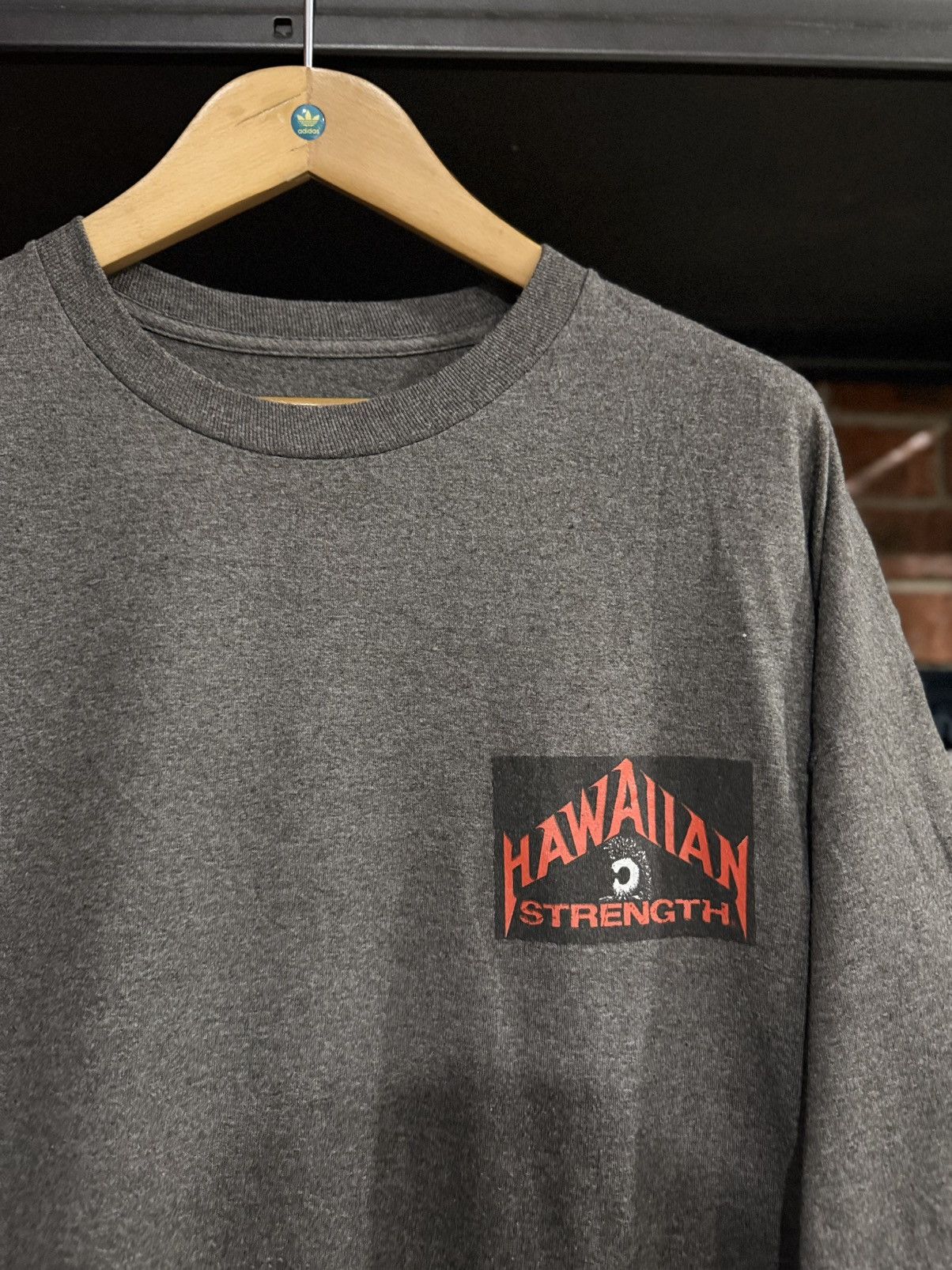 Other Vintage 90s Hawaiian Strength Ancient Warrior Oversize Tee Size US XXL / EU 58 / 5 - 7 Thumbnail