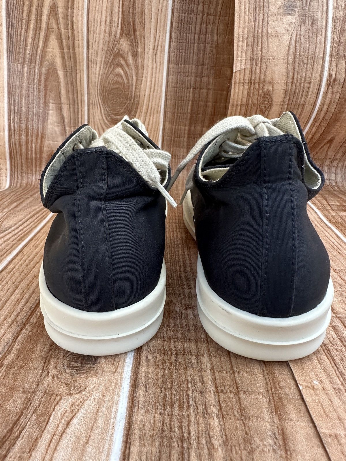 Rick Owens Rick Owens DRKSHDW Nylon Ramones Low Top Sneakers Size US 6 / IT 36 - 3 Thumbnail