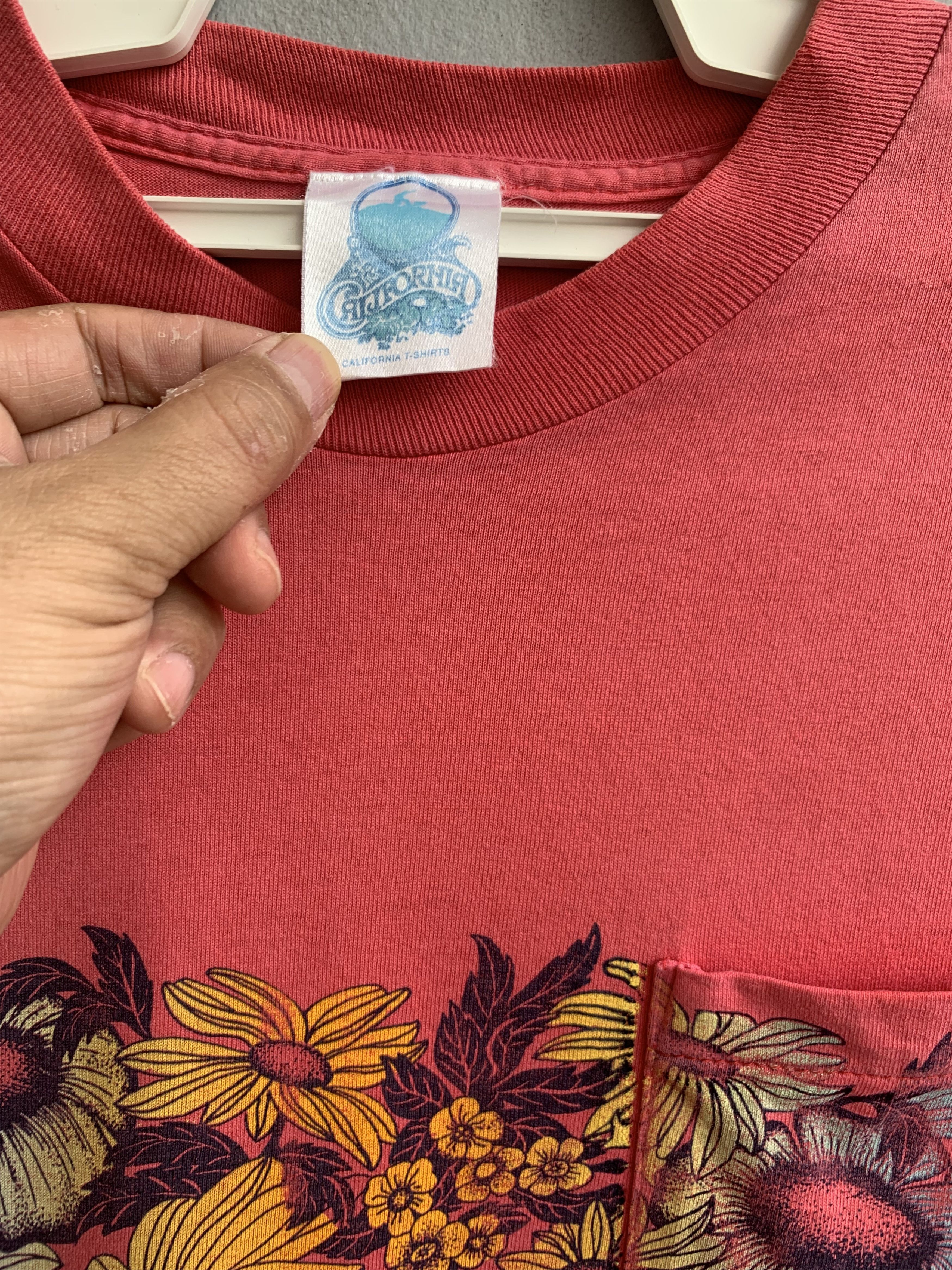 Vintage Floral Single Pocket Vintage Shirt Size US M / EU 48-50 / 2 - 6 Thumbnail