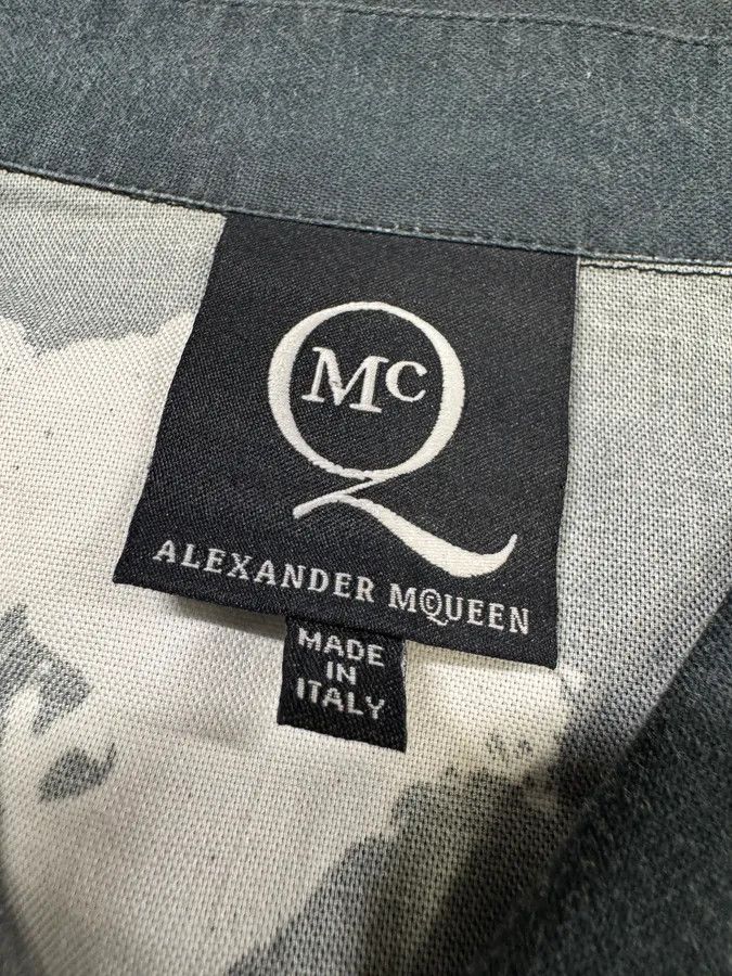 Alexander McQueen Alexander McQueen Black Contemporary Splash Zip Shirt Jacket Size US M / EU 48-50 / 2 - 7 Thumbnail