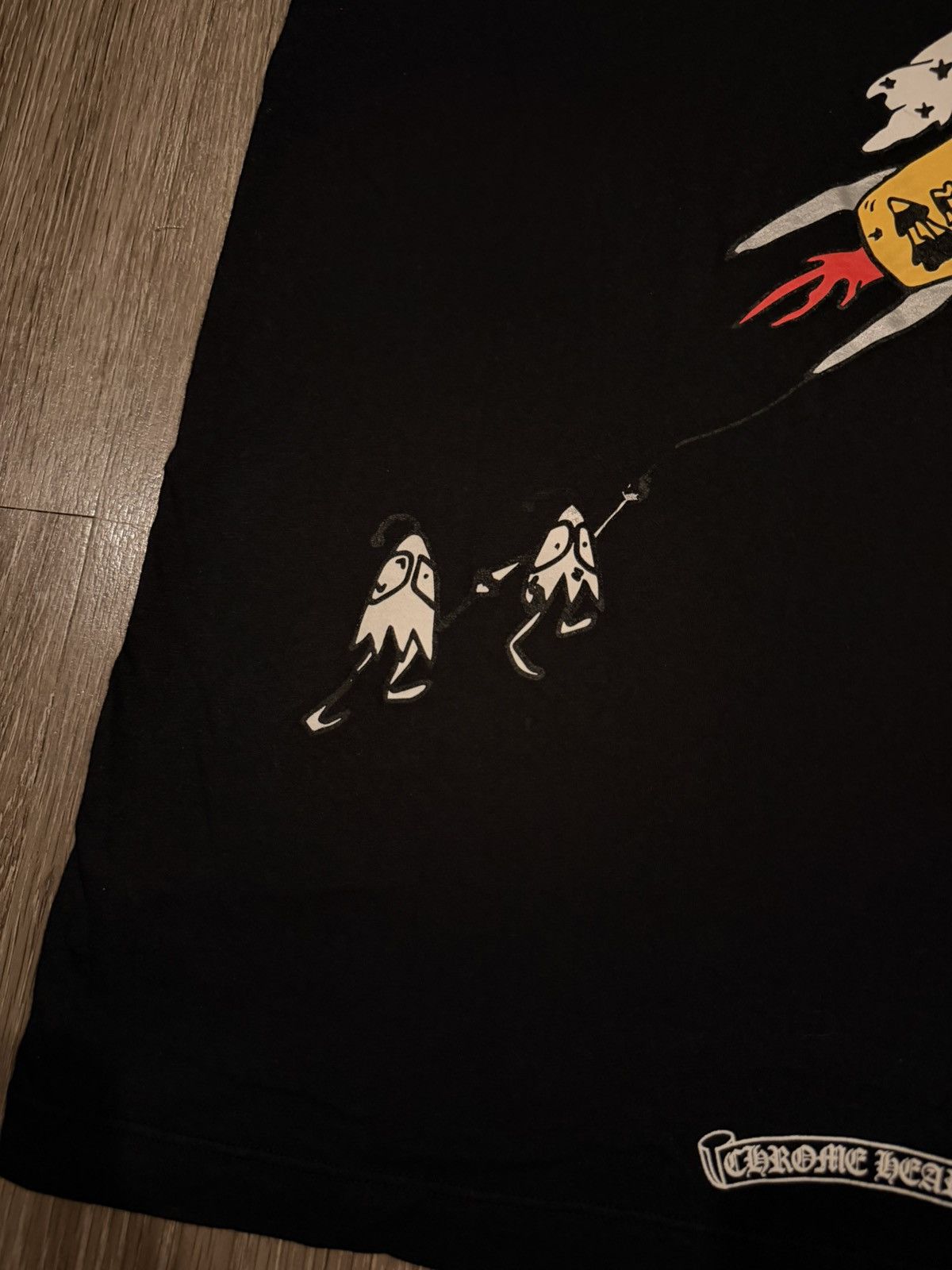 Chrome Hearts RARE Chrome Hearts Matty Boy Rocket Man Dead End Tee Medium Size US M / EU 48-50 / 2 - 5 Thumbnail