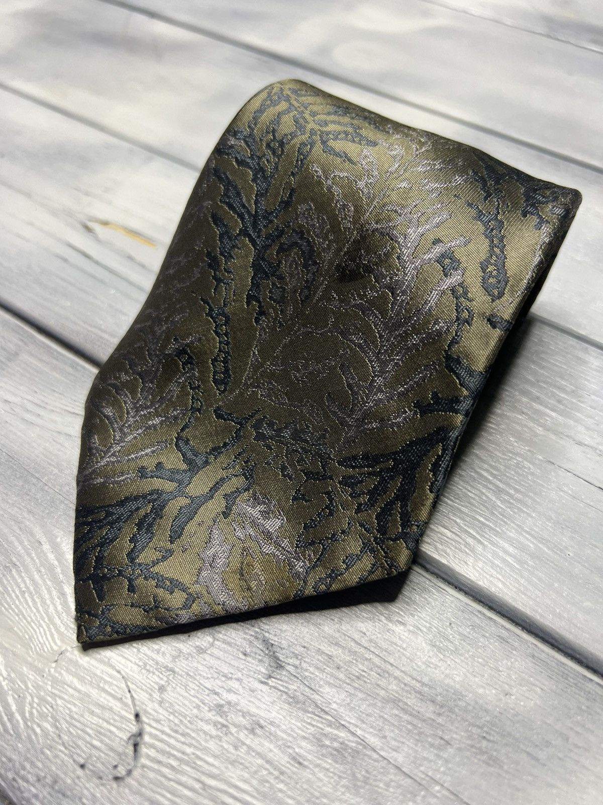 Hiroko Koshino Homme Rare Vintage Tie Hiroko Koshino Japan Style Size ONE SIZE - 1 Thumbnail