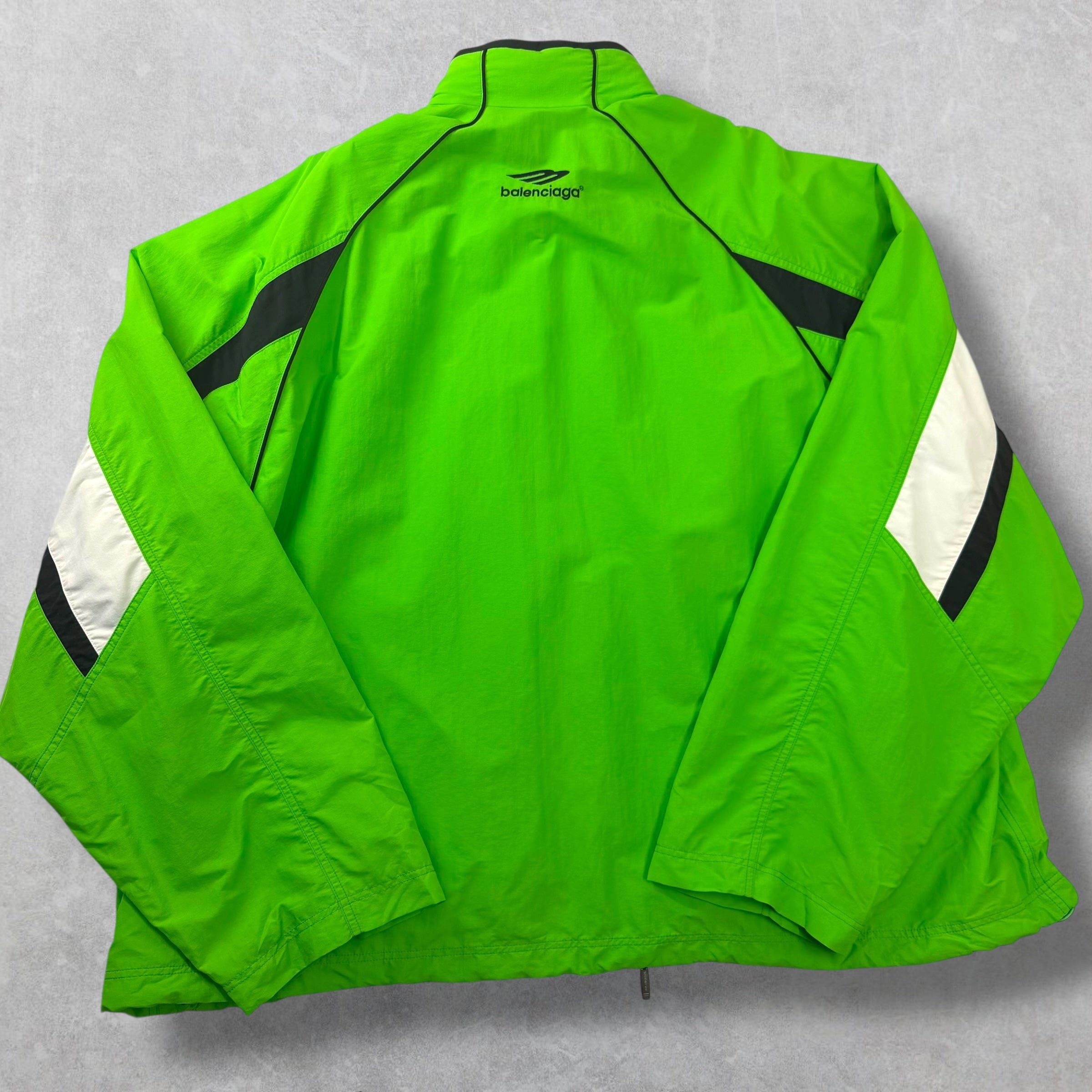 Balenciaga Balenciaga 3B Sports Icon Neon Tracksuit Jacket XXL (S) Size US XXL / EU 58 / 5 - 2 Thumbnail